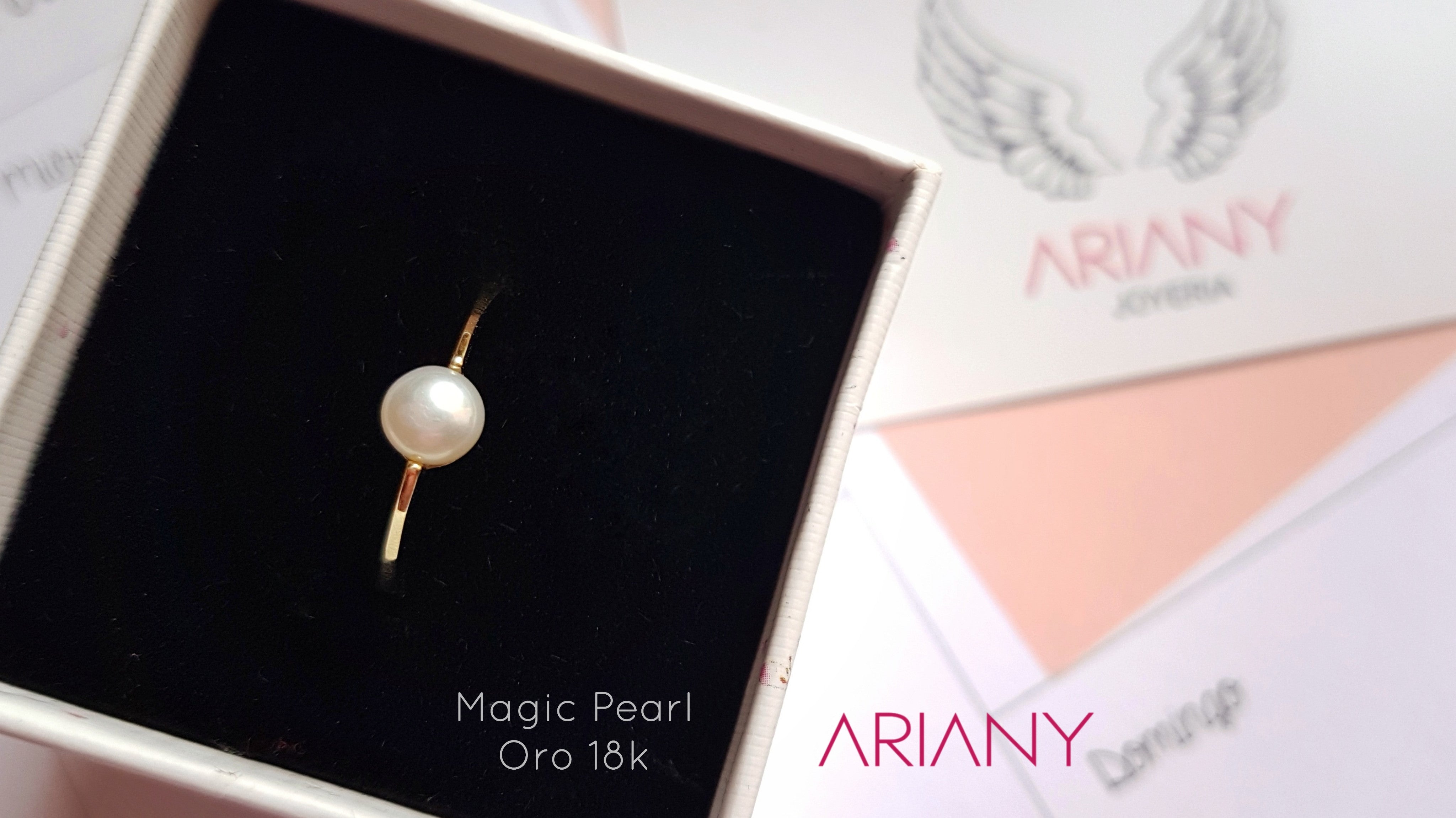 Anillo Perla Clasico - Oro 18k