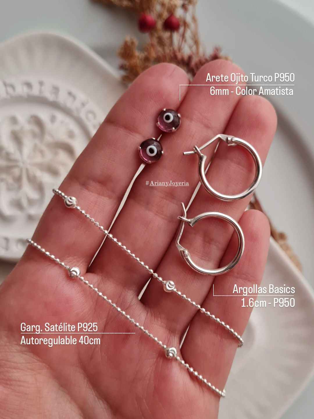 Aretes Ojo Turco - P950