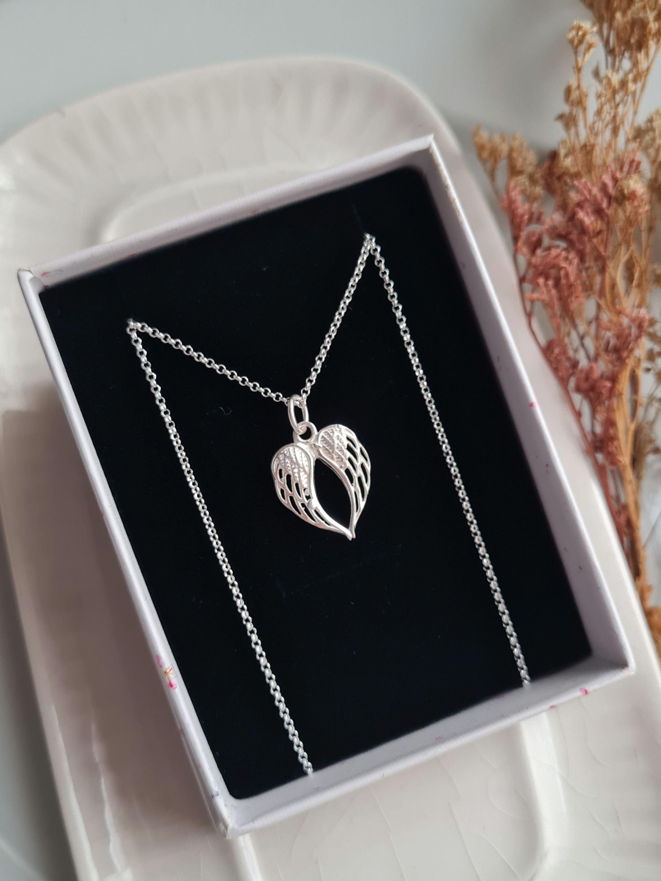 Cadena Alas Corazon - P925/950