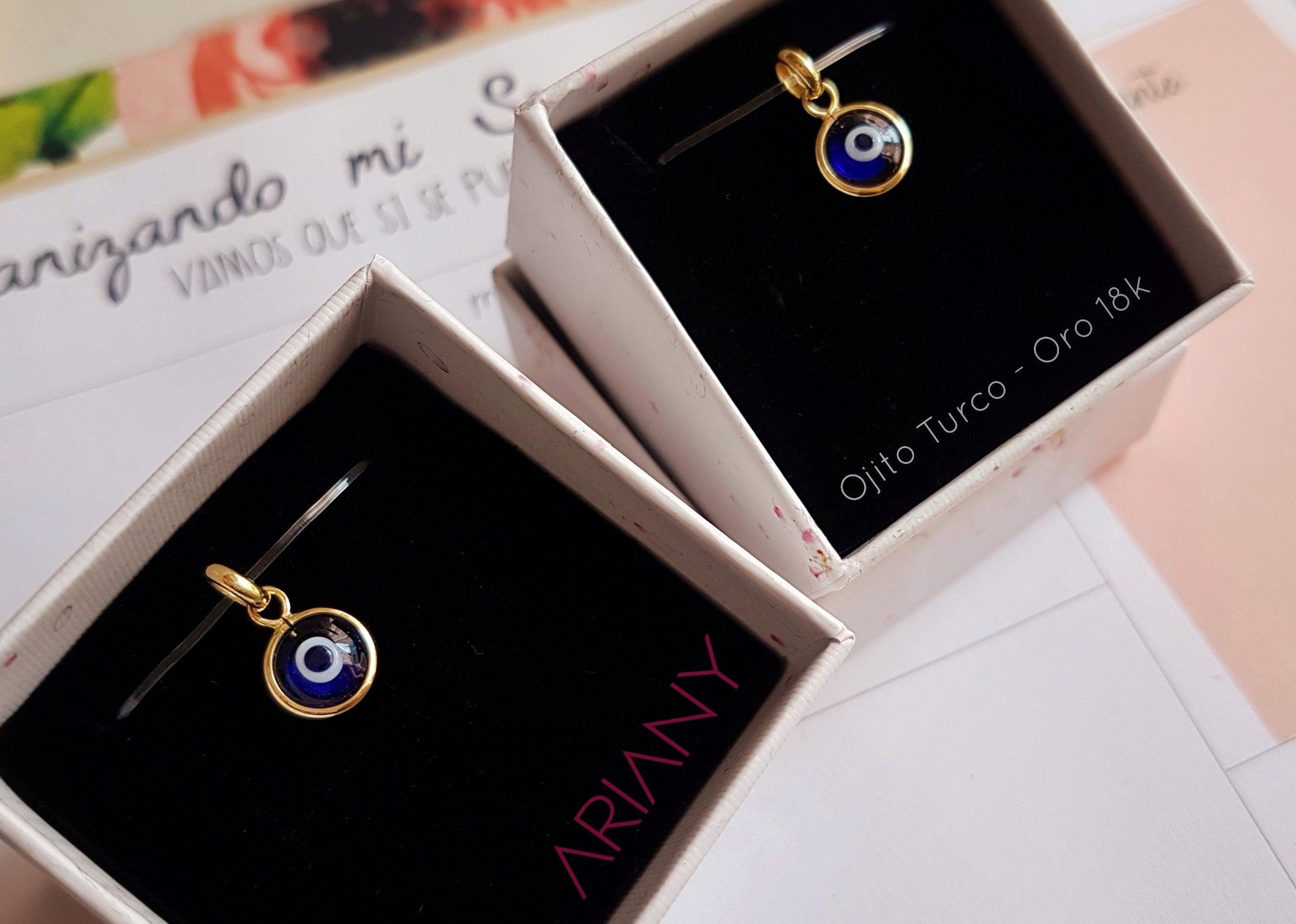 Dije Ojo Turco - Oro 18k