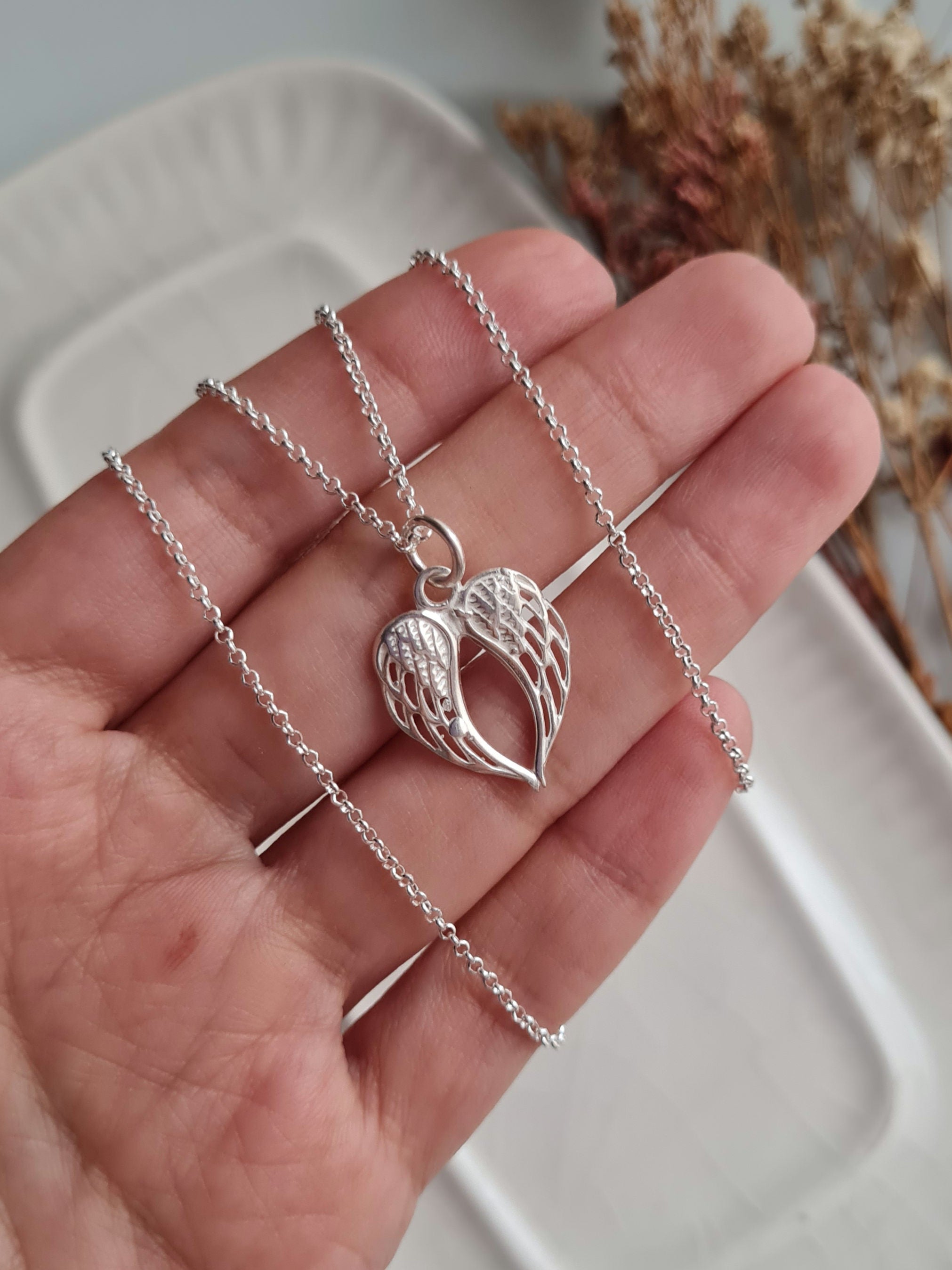 Cadena Alas Corazon - P925/950