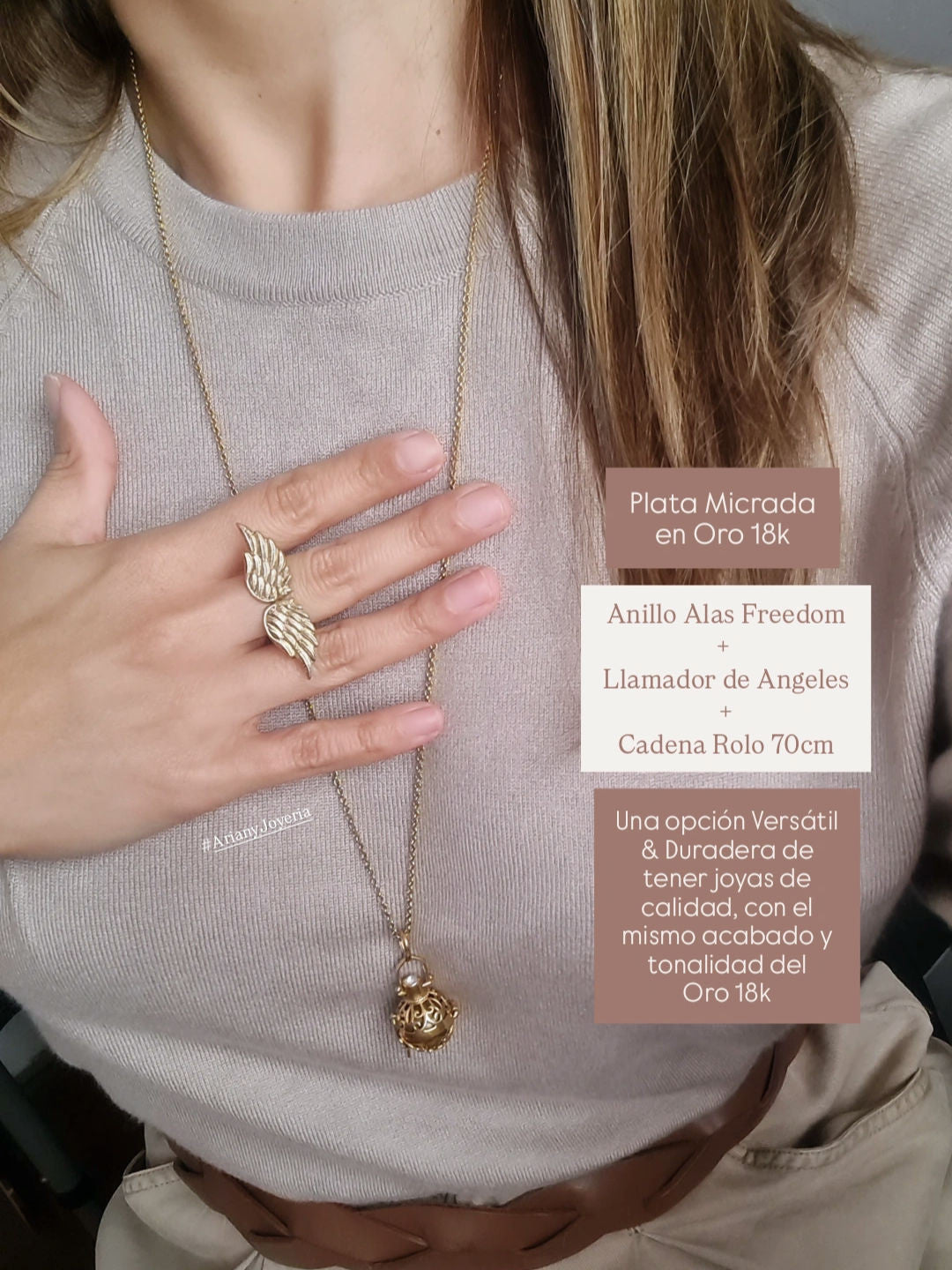 Cadena Maxi Rolo - P925 Micrada 18k (Sin dije)