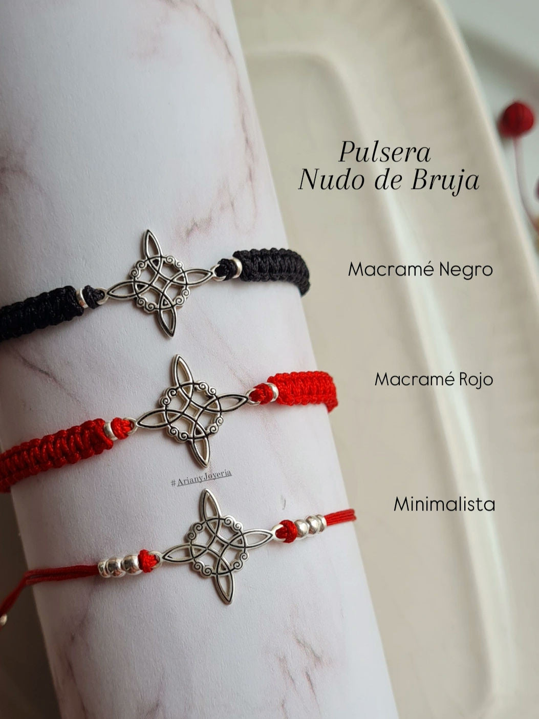 Pulsera Nudo de Bruja - P950