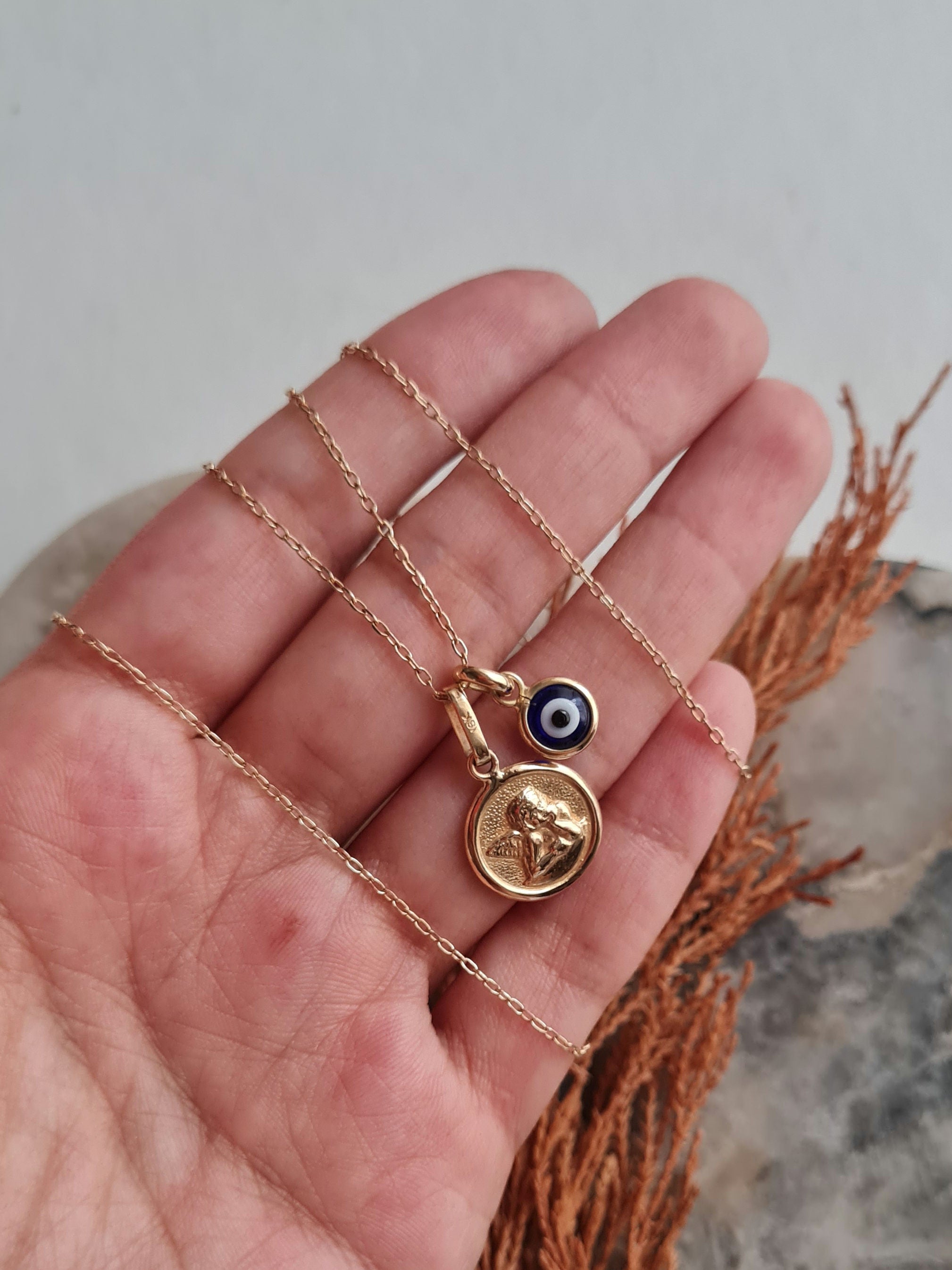 Dije Ojo Turco - Oro 18k