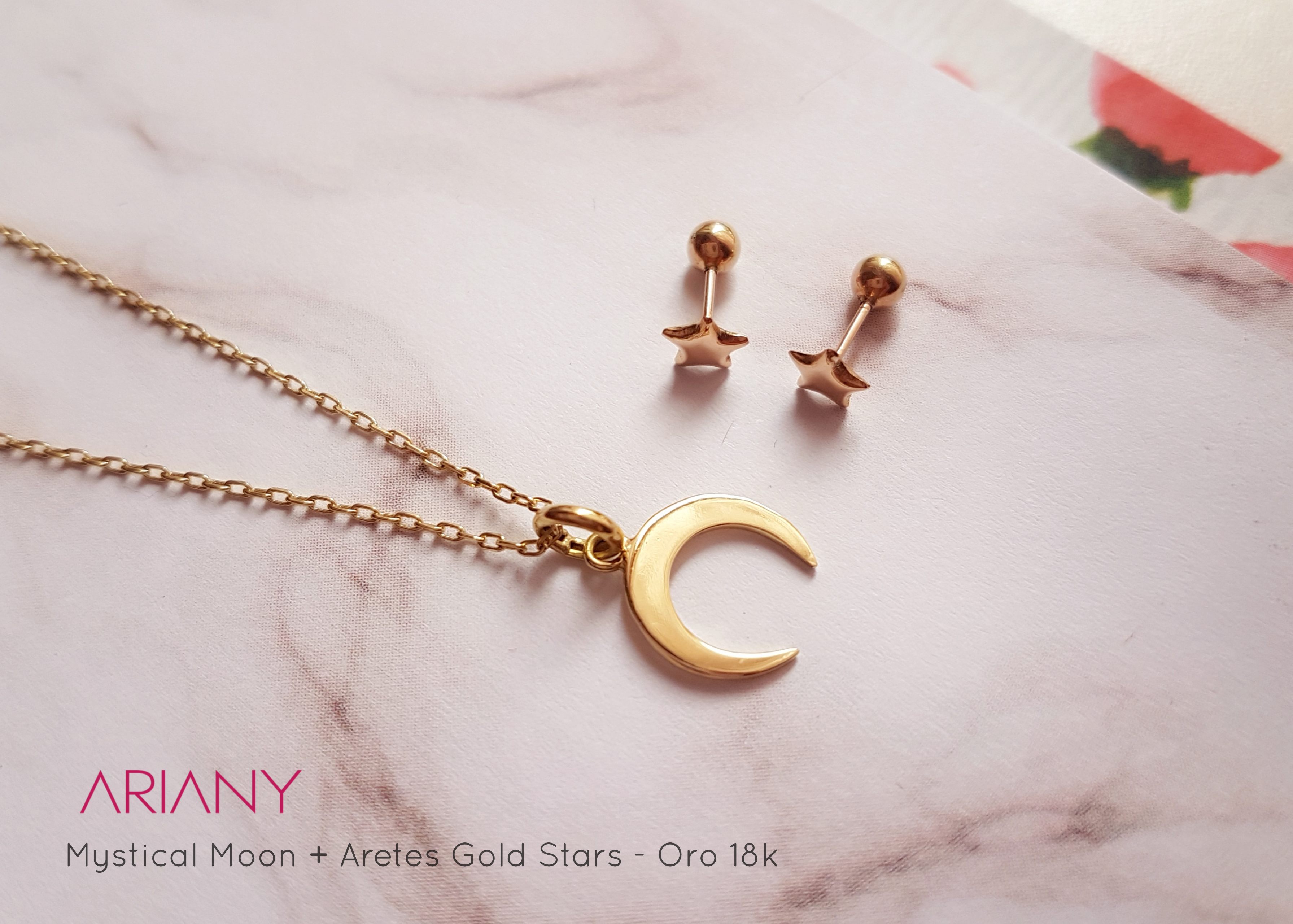 Dije Luna - Oro 18k