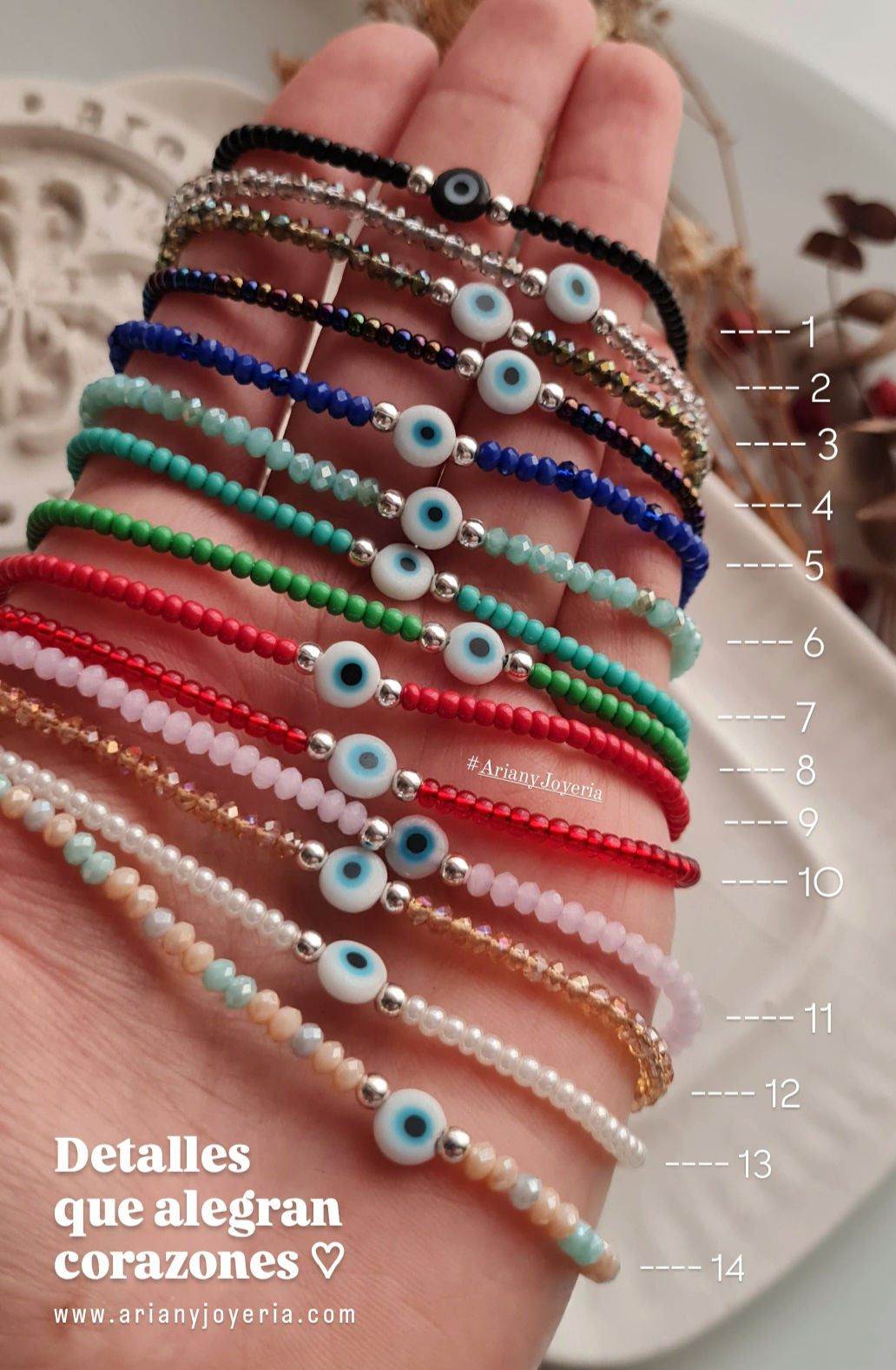 Pulsera Ojo Turco Mystical - P925