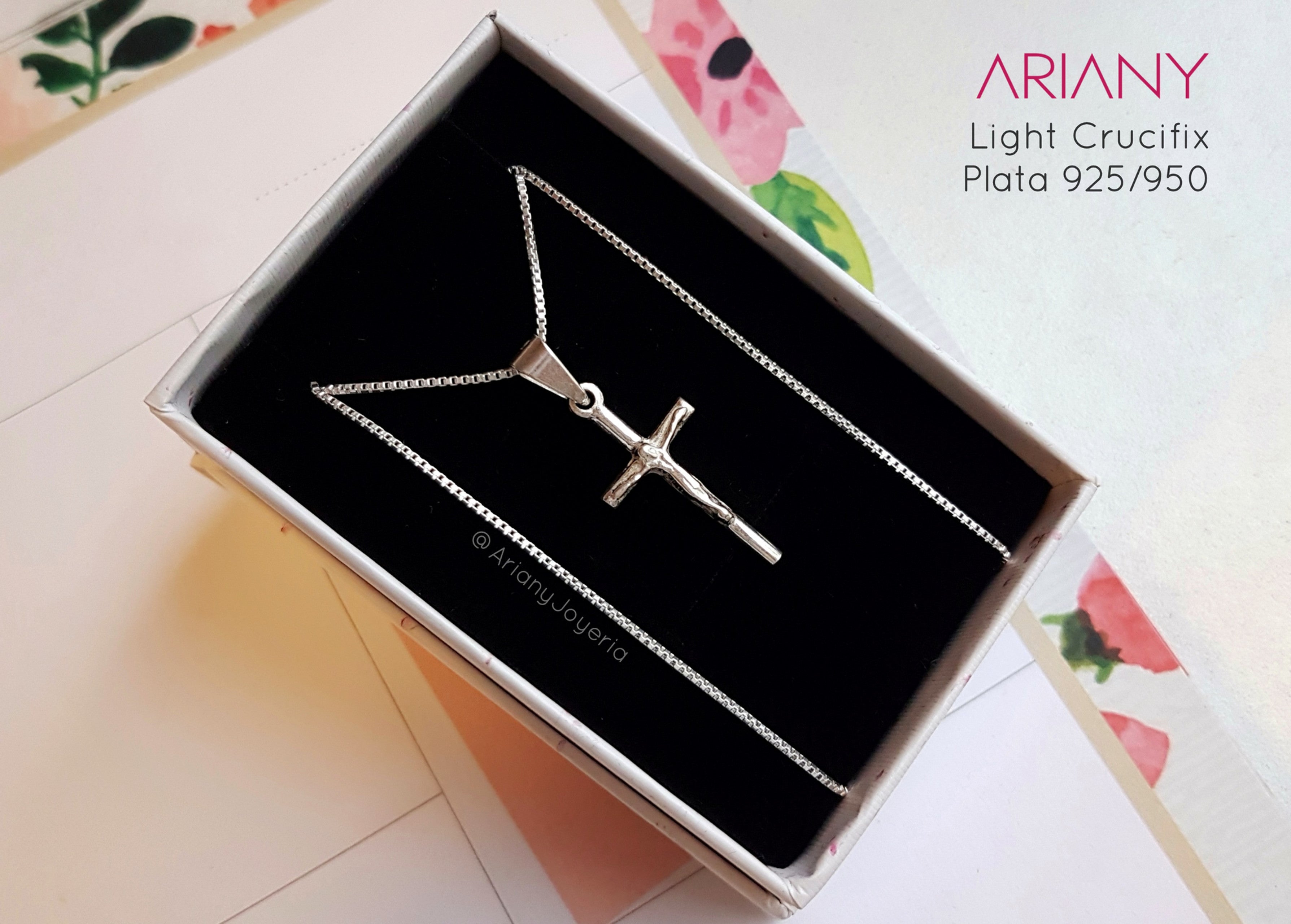 Cadena Crucifijo - Plata 925/950
