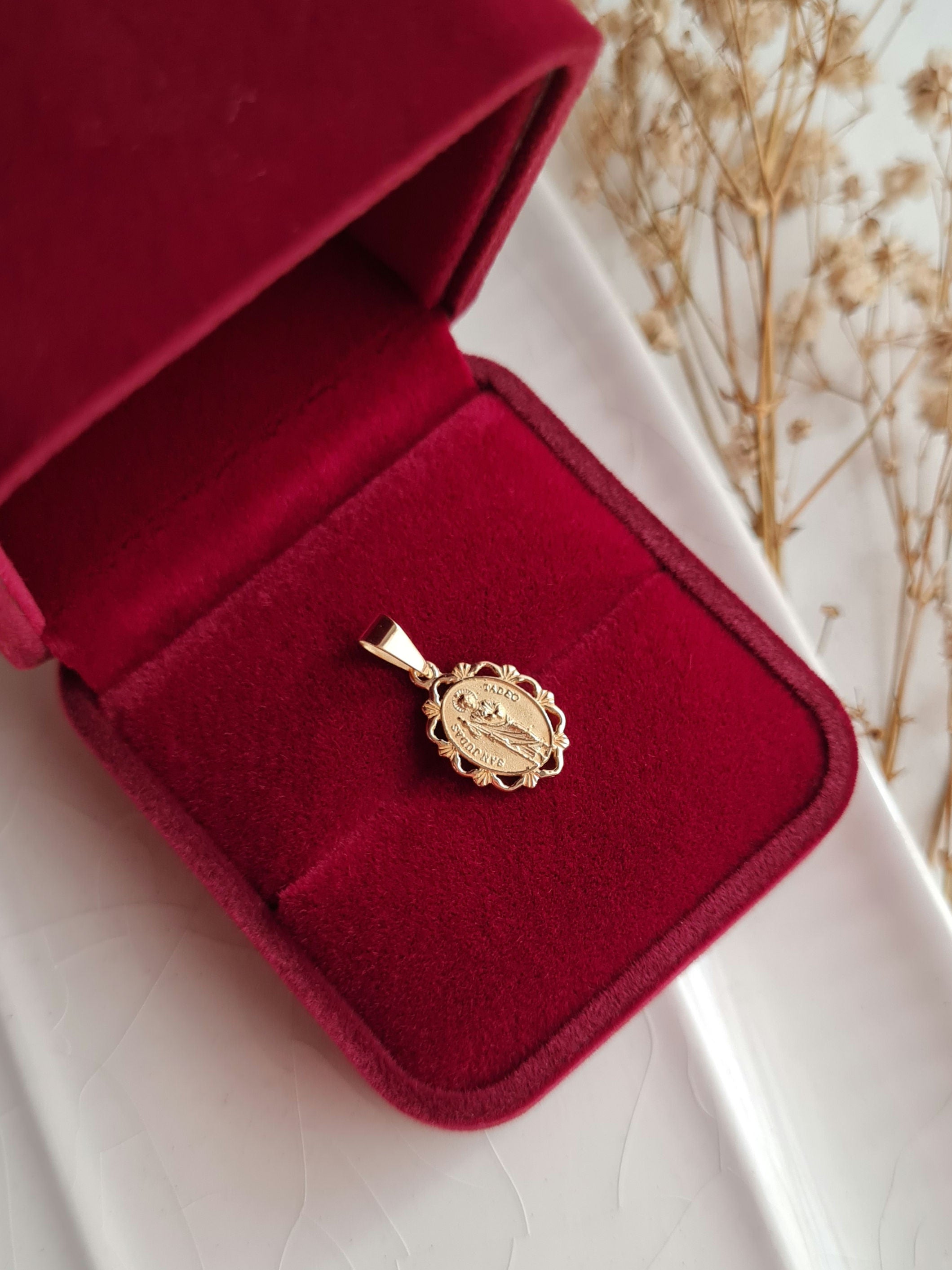 Dije San Judas Tadeo - Oro 18k