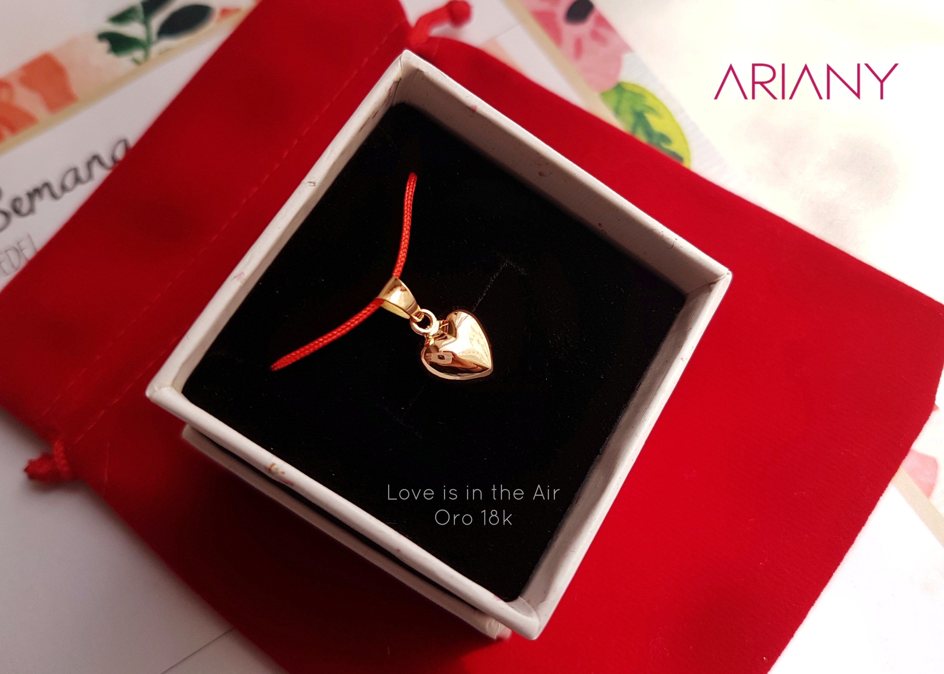 Dije Corazon Clasico - Oro 18k