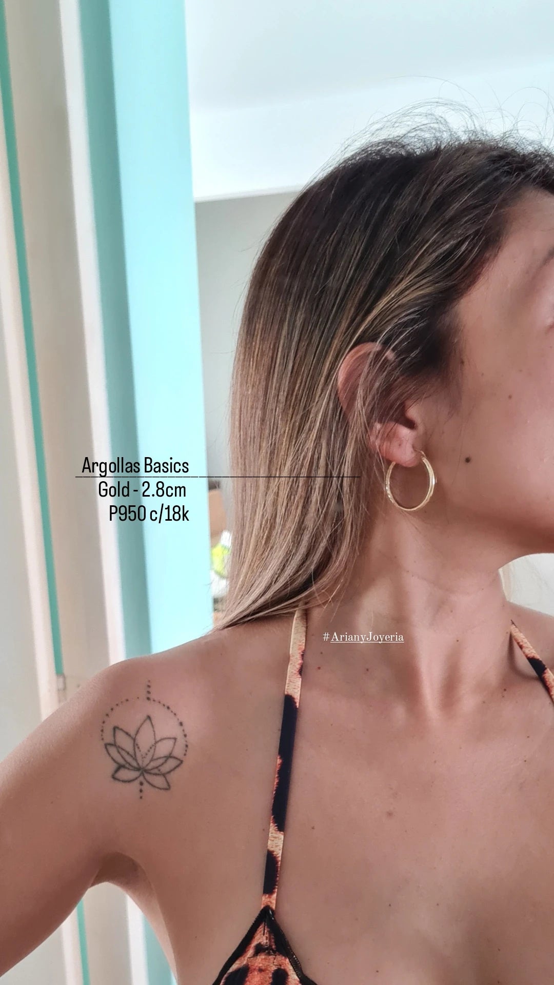 Argollas Básicas - P950 Gold