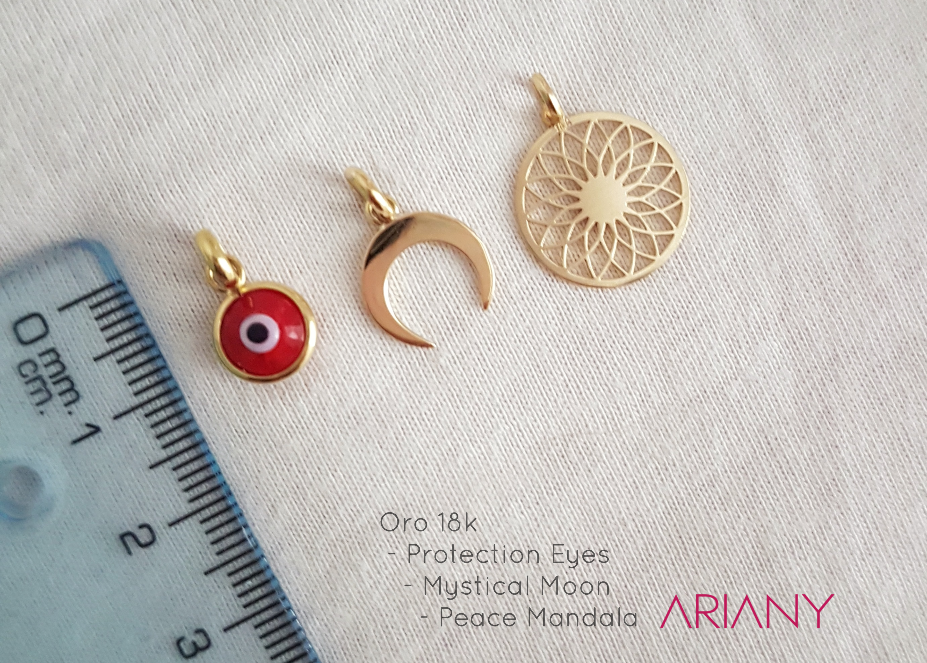 Dije Luna - Oro 18k