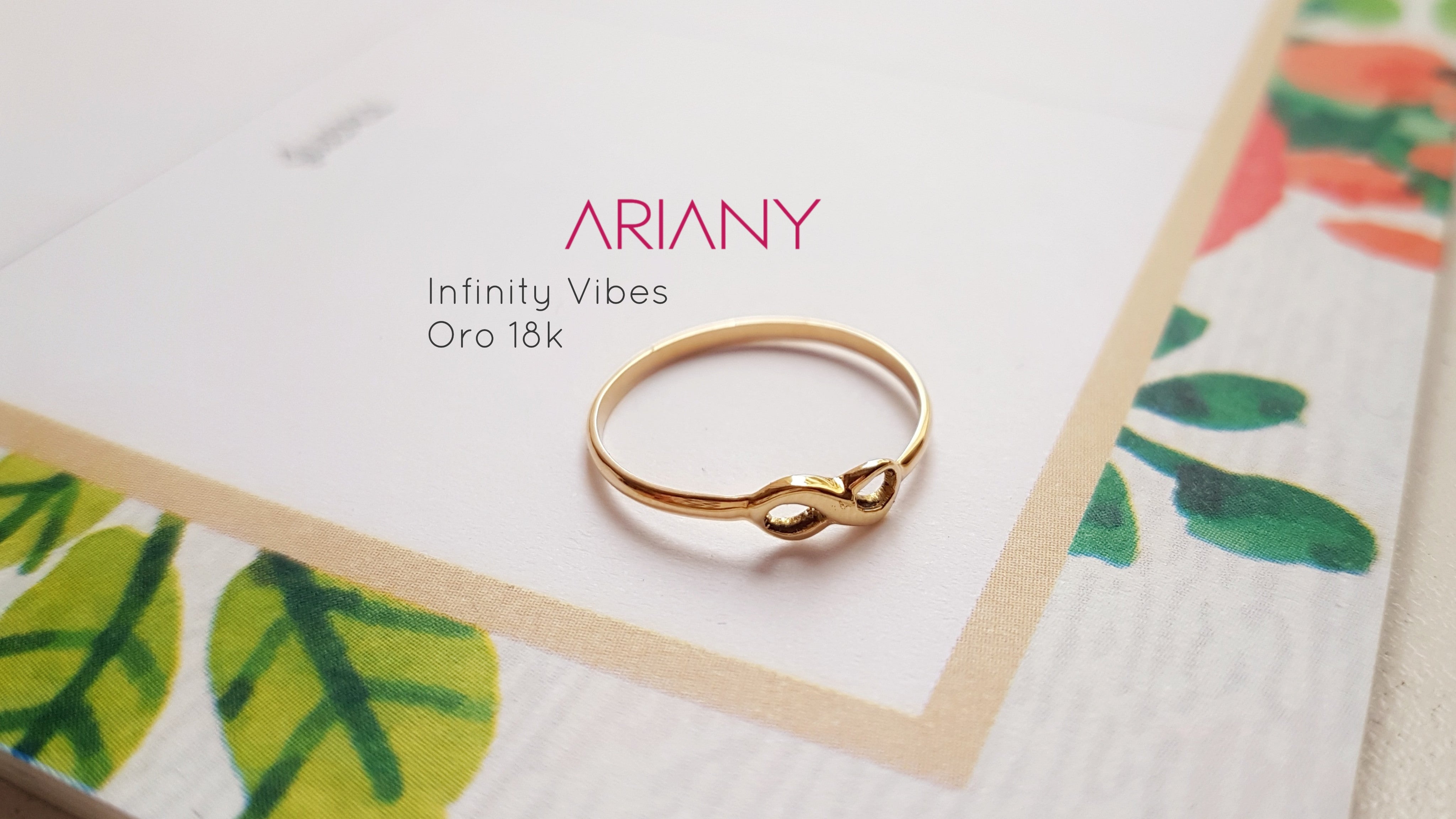 Anillo Infinito - Oro 18k