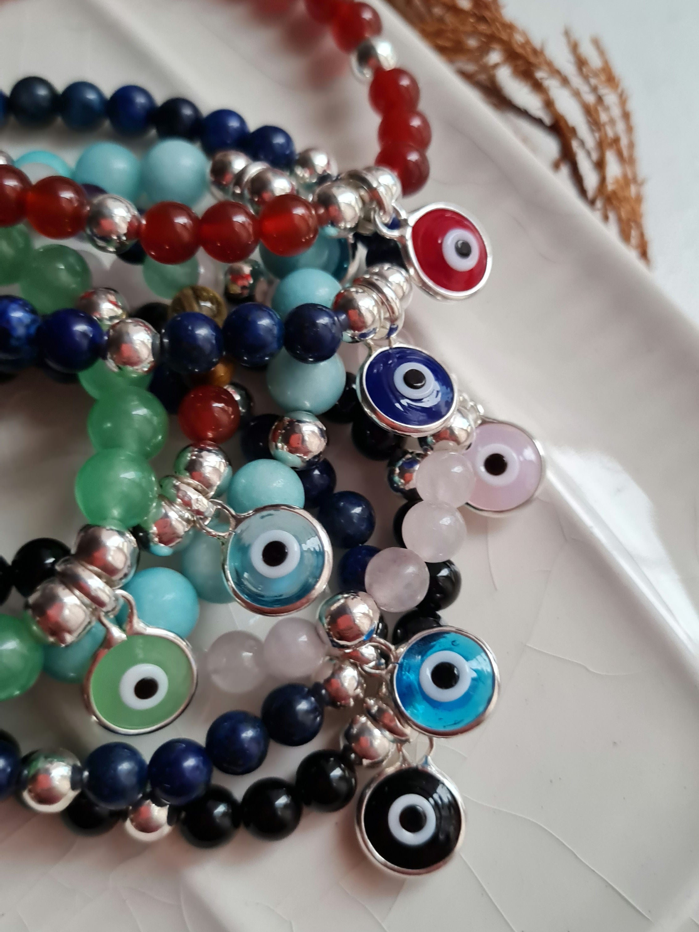 Pulsera Ojo Turco Energy - Plata 950