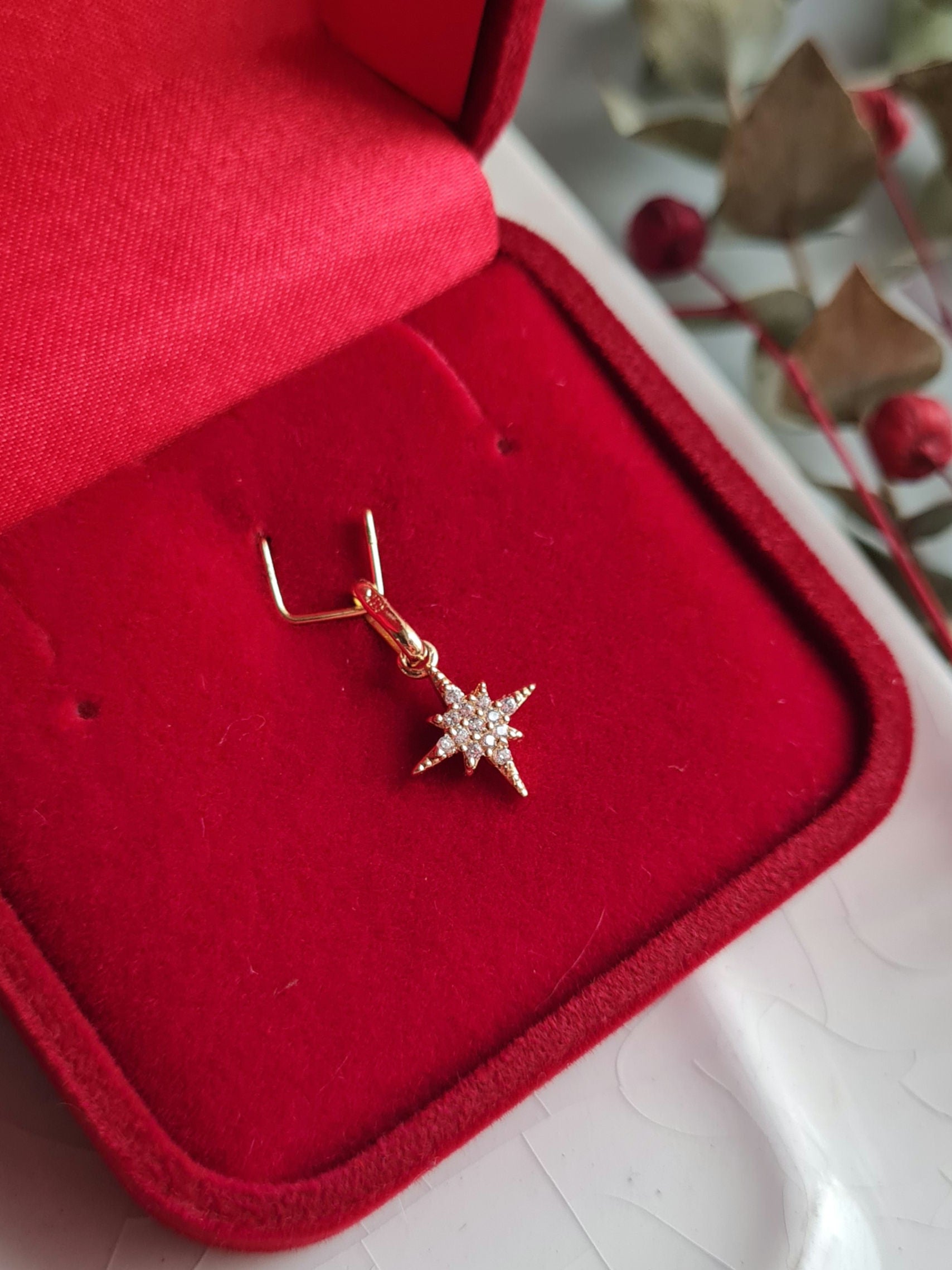 Estrella del Norte Sparkle - Oro 18k