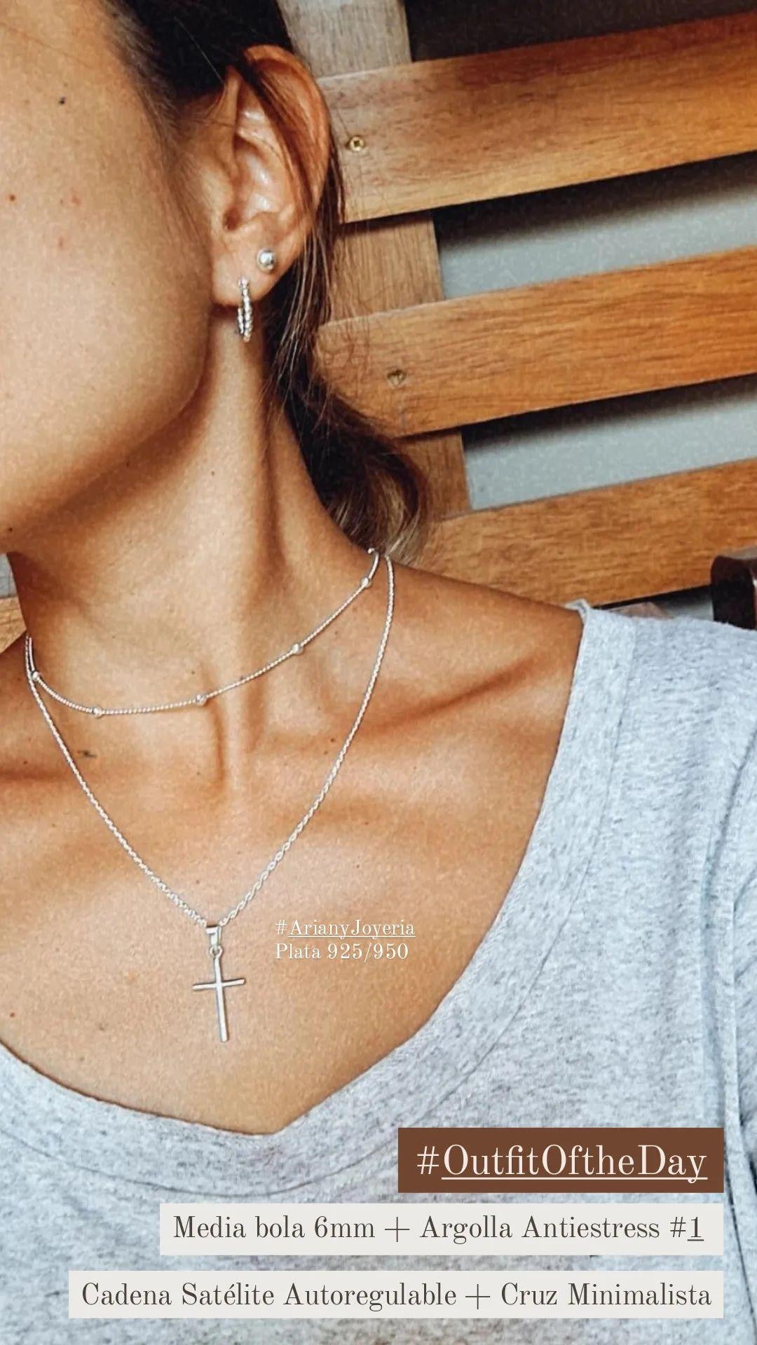 Arete Media Bola - Plata 925