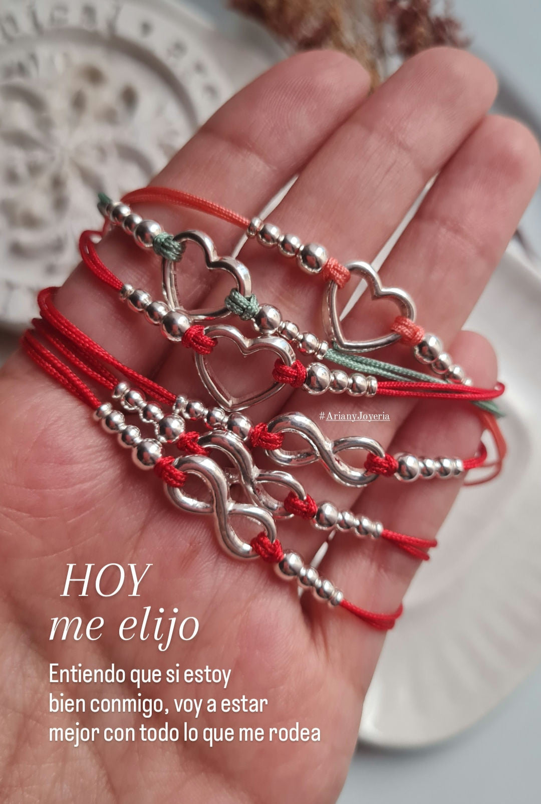 Pack x2 Pulseras Corazon - P925/950