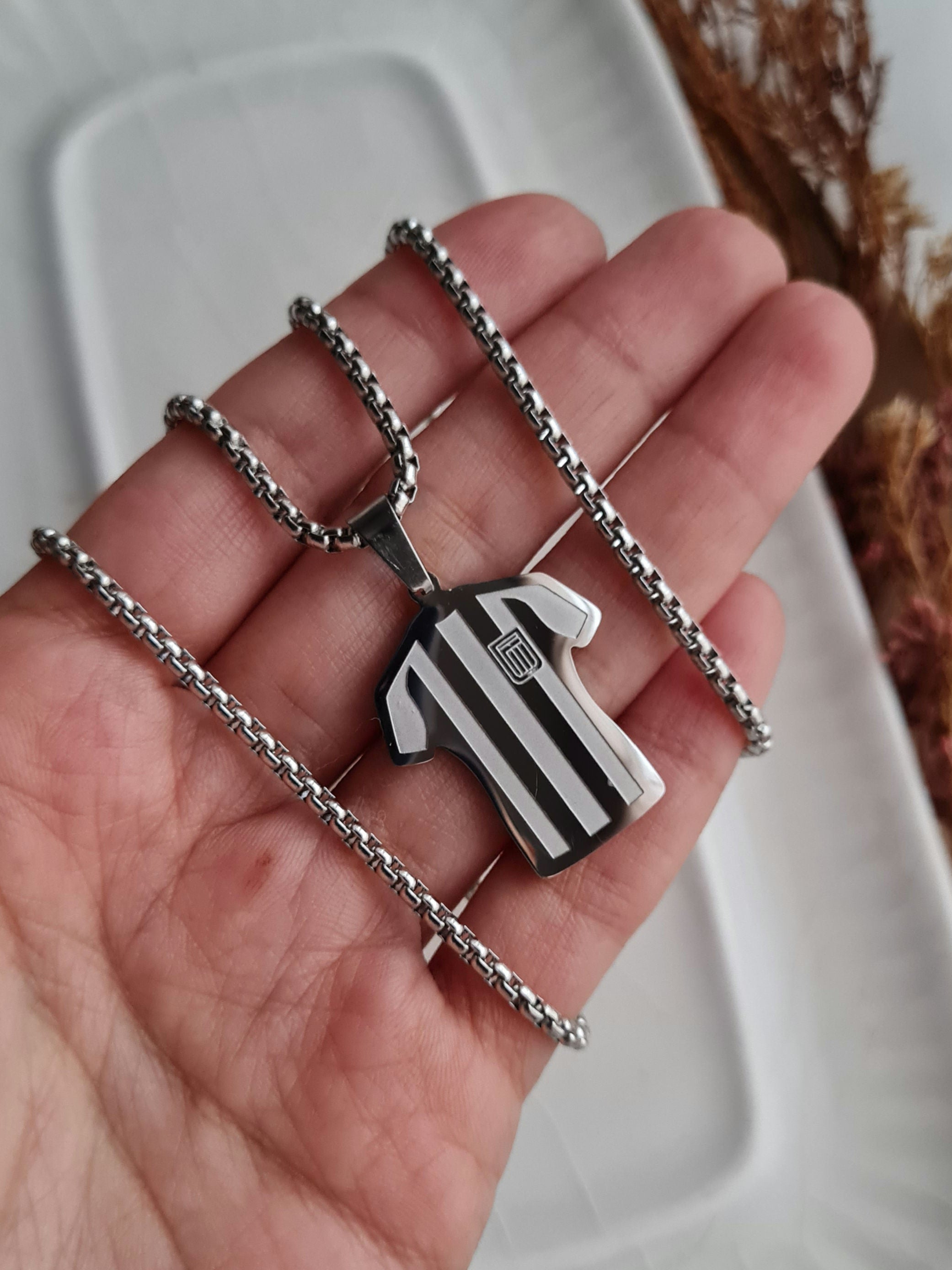 Cadena Camiseta Alianza Lima - Acero
