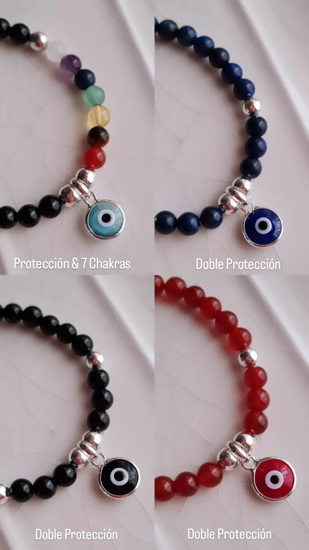 Pulsera Ojo Turco Energy - Plata 950