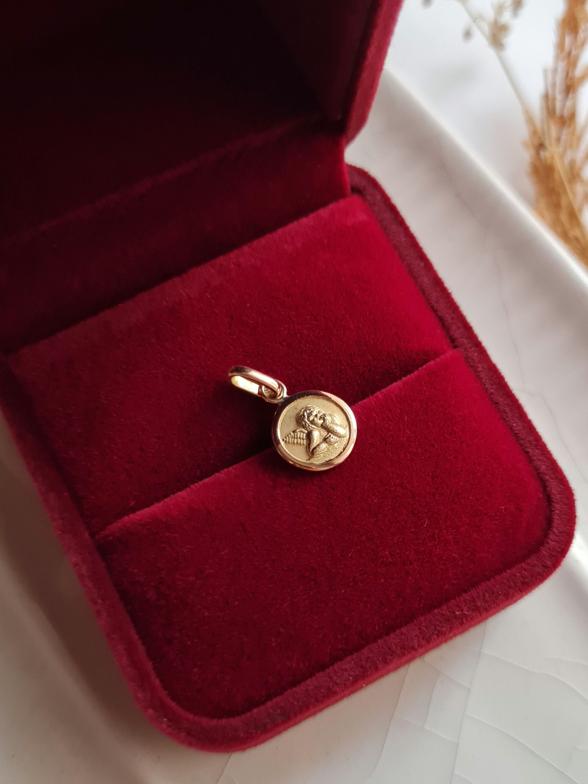 Dije Angel de la Guarda - Oro 18k
