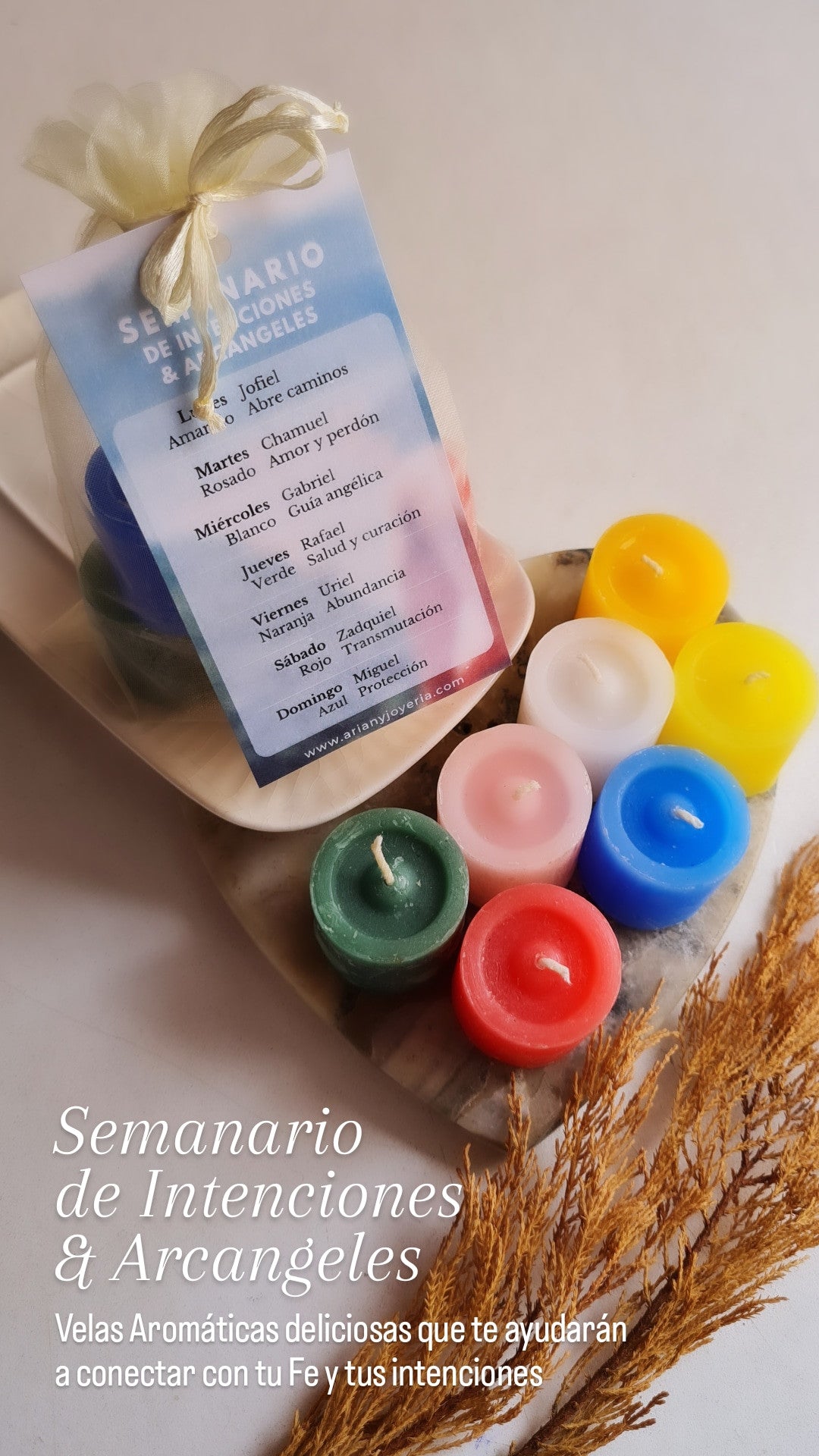 Semanario de Velas - Intenciones & Arcángeles