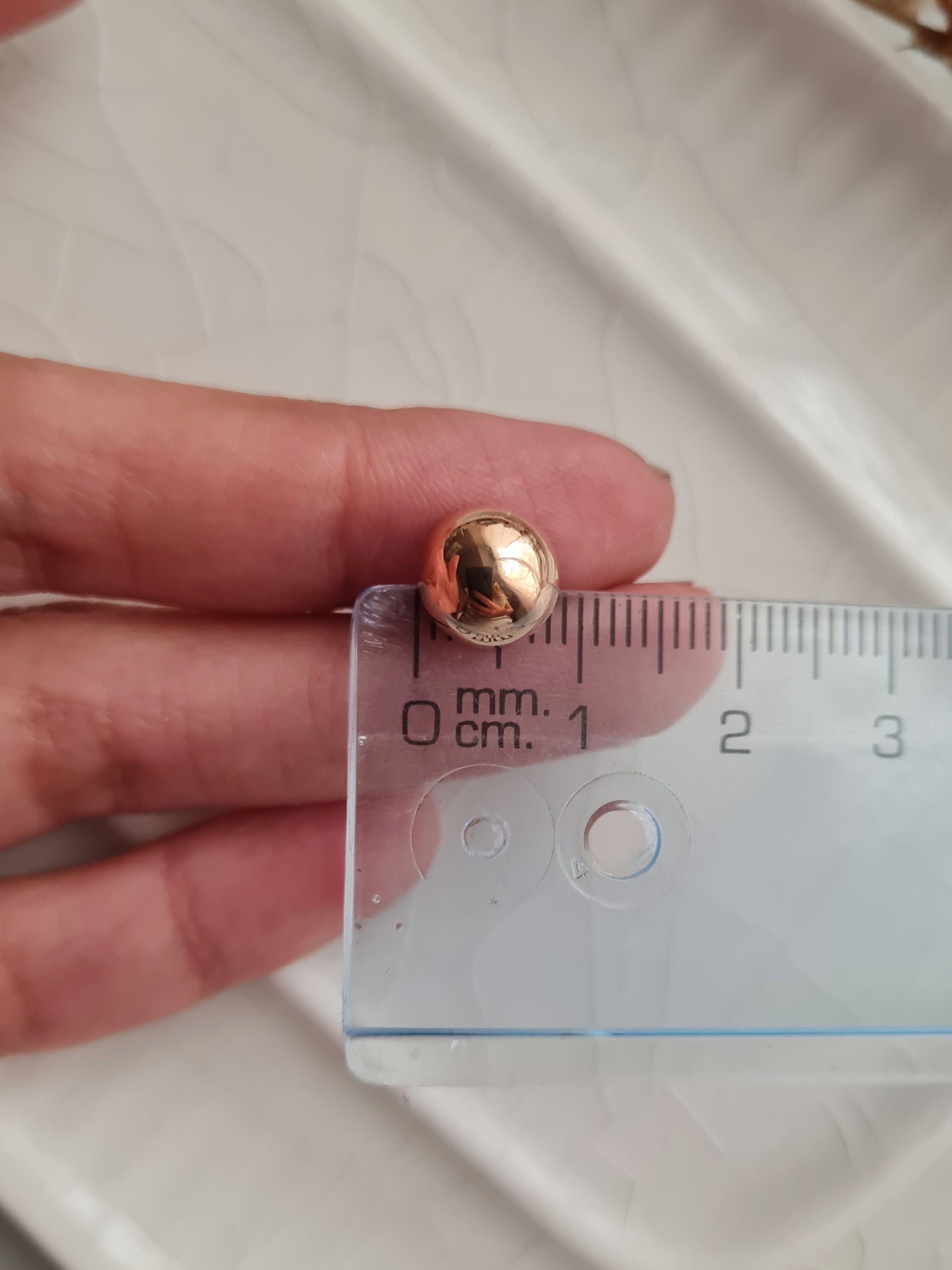 Arete Media Bola - Oro 18K
