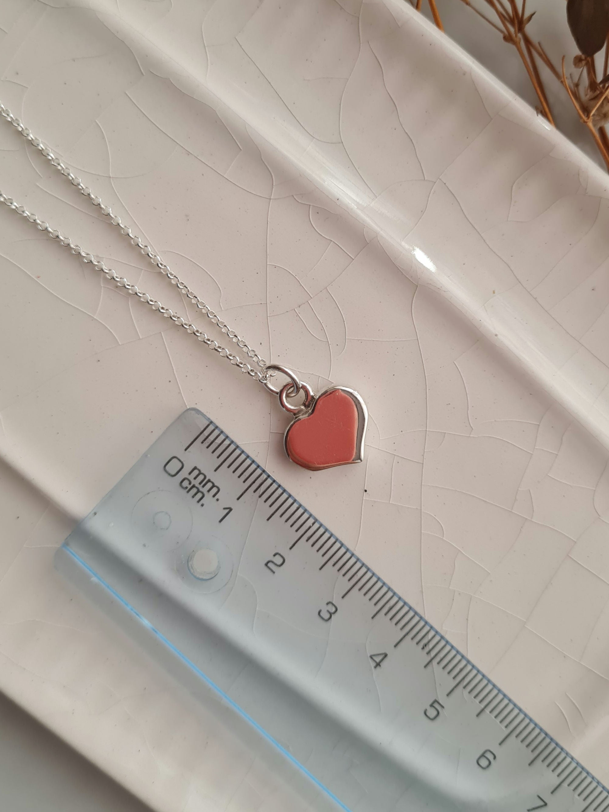 Cadena Corazón Personalizable - Plata 925/950