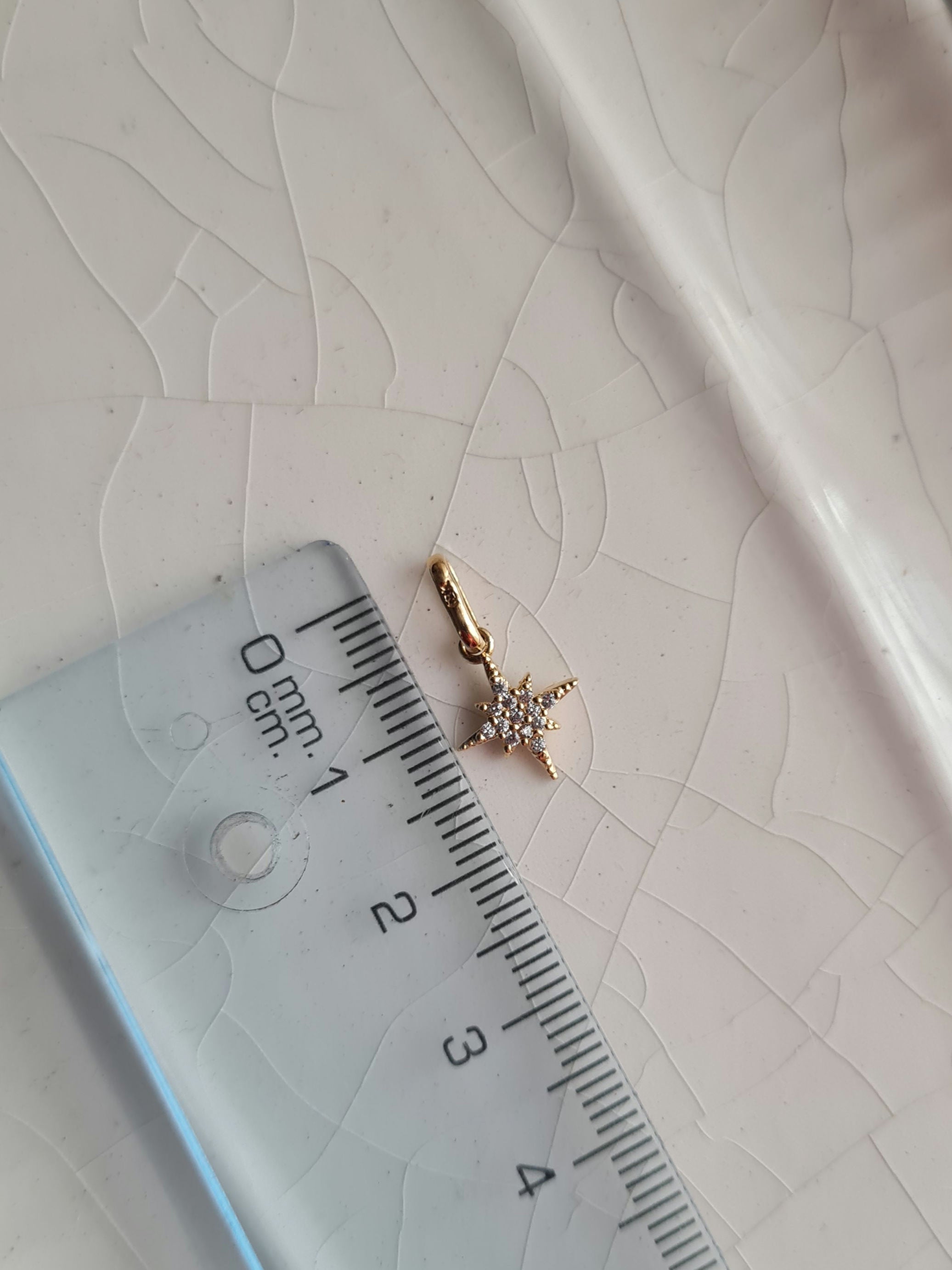 Estrella del Norte Sparkle - Oro 18k