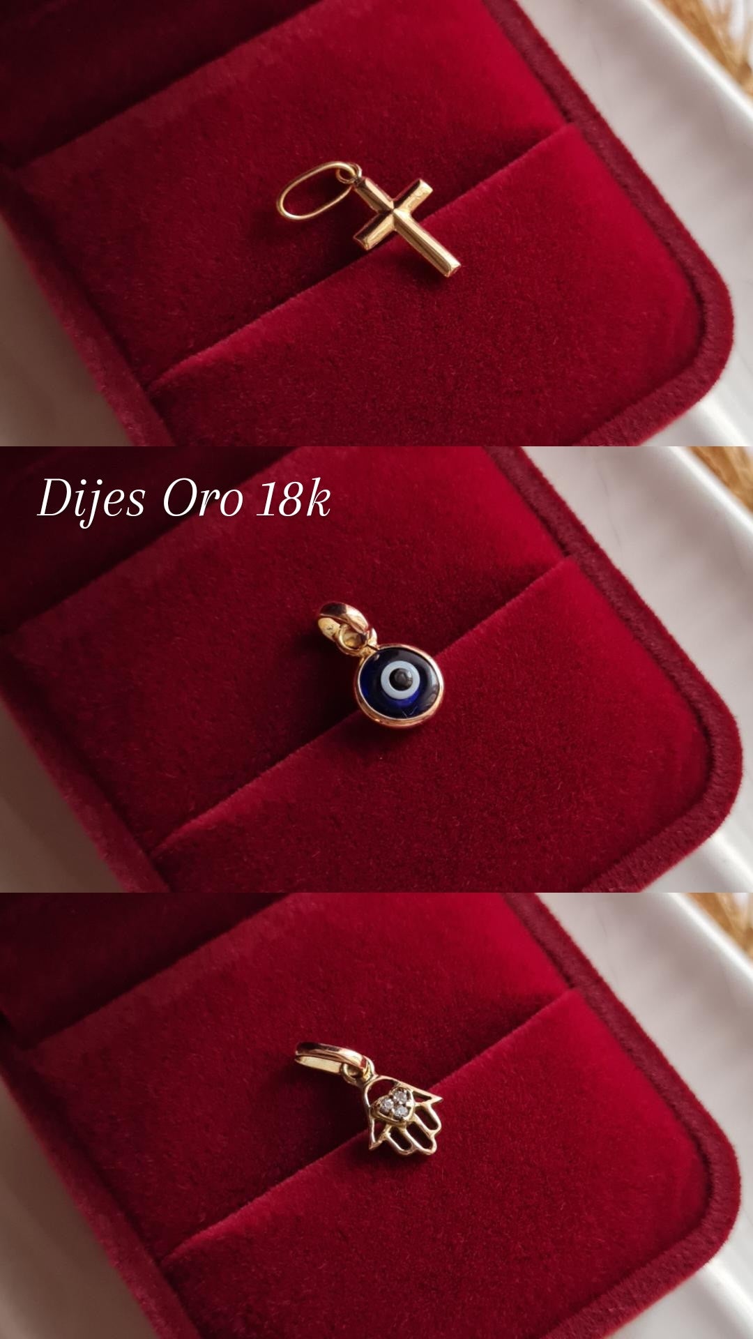 Dije Ojo Turco - Oro 18k