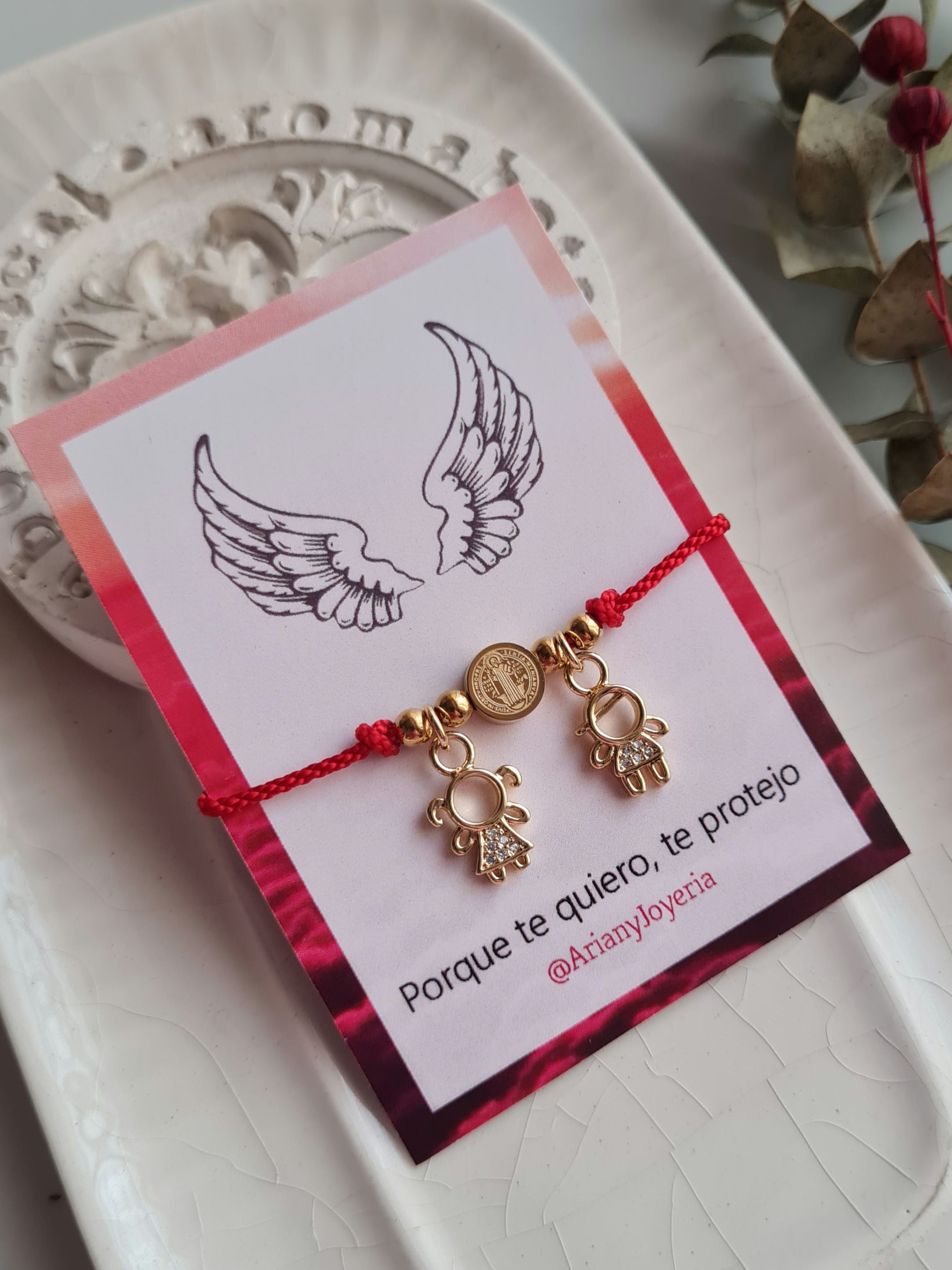 Pulsera San Benito Charms - Acero