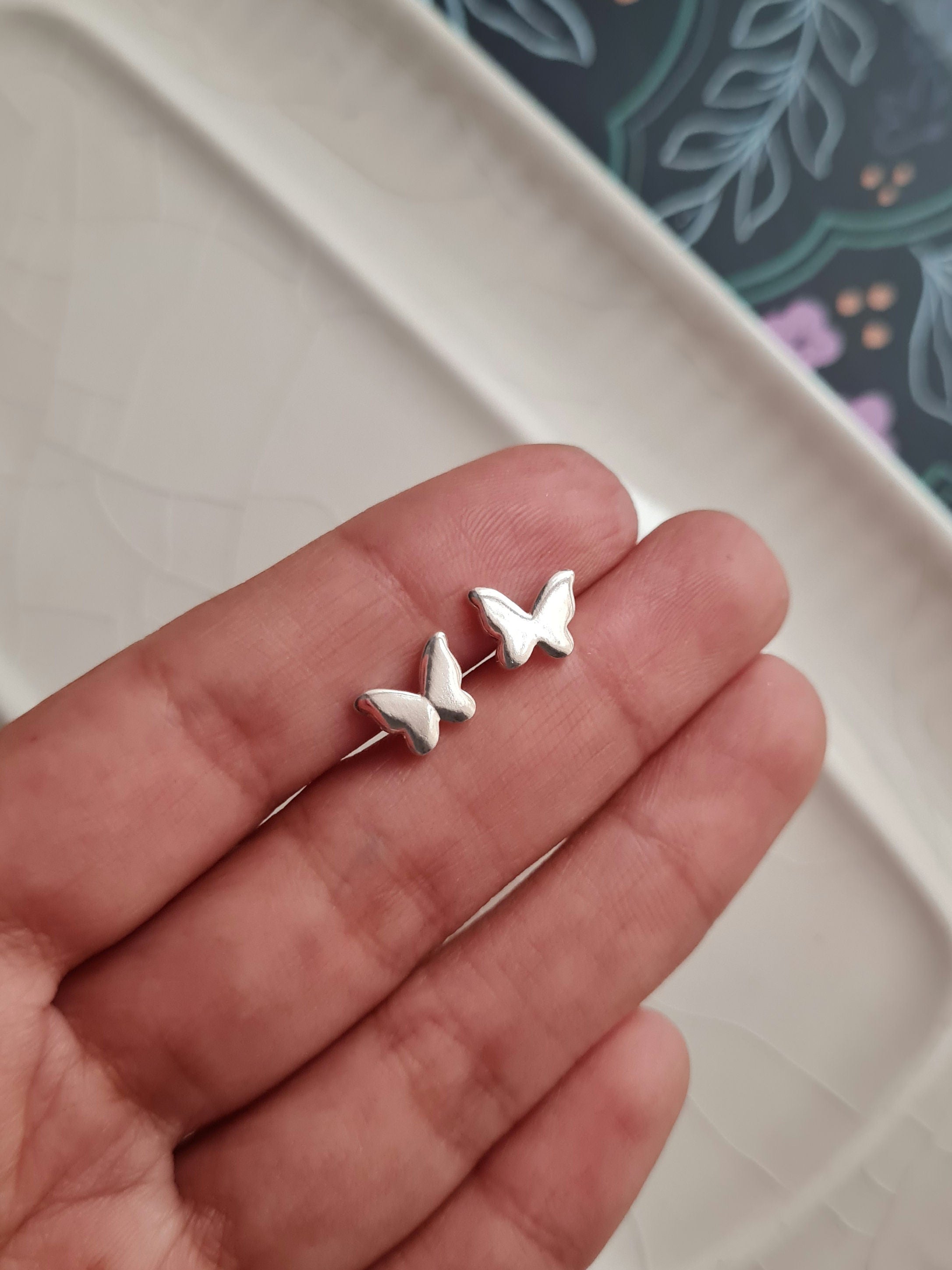 Aretes Mariposa - Plata 950