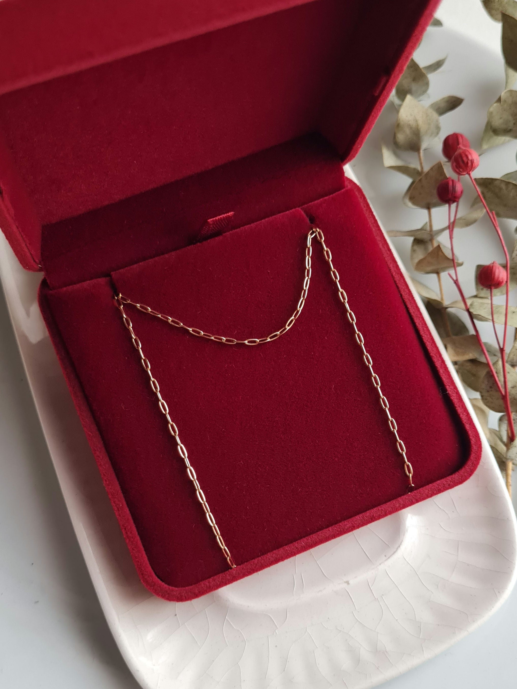 Cadena Eslabon - GF 14k