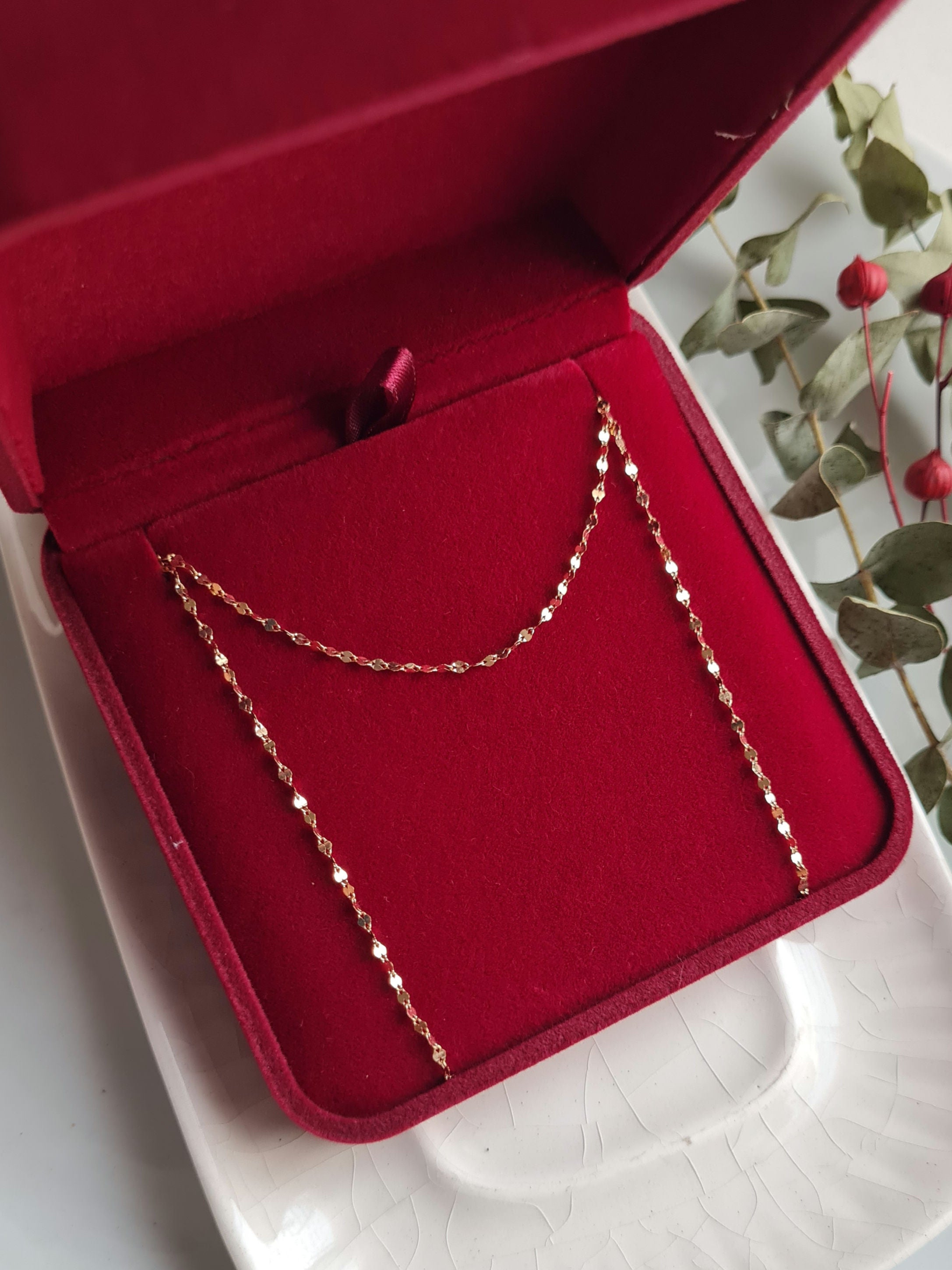 Cadena Lumina Italiana - Oro 18k