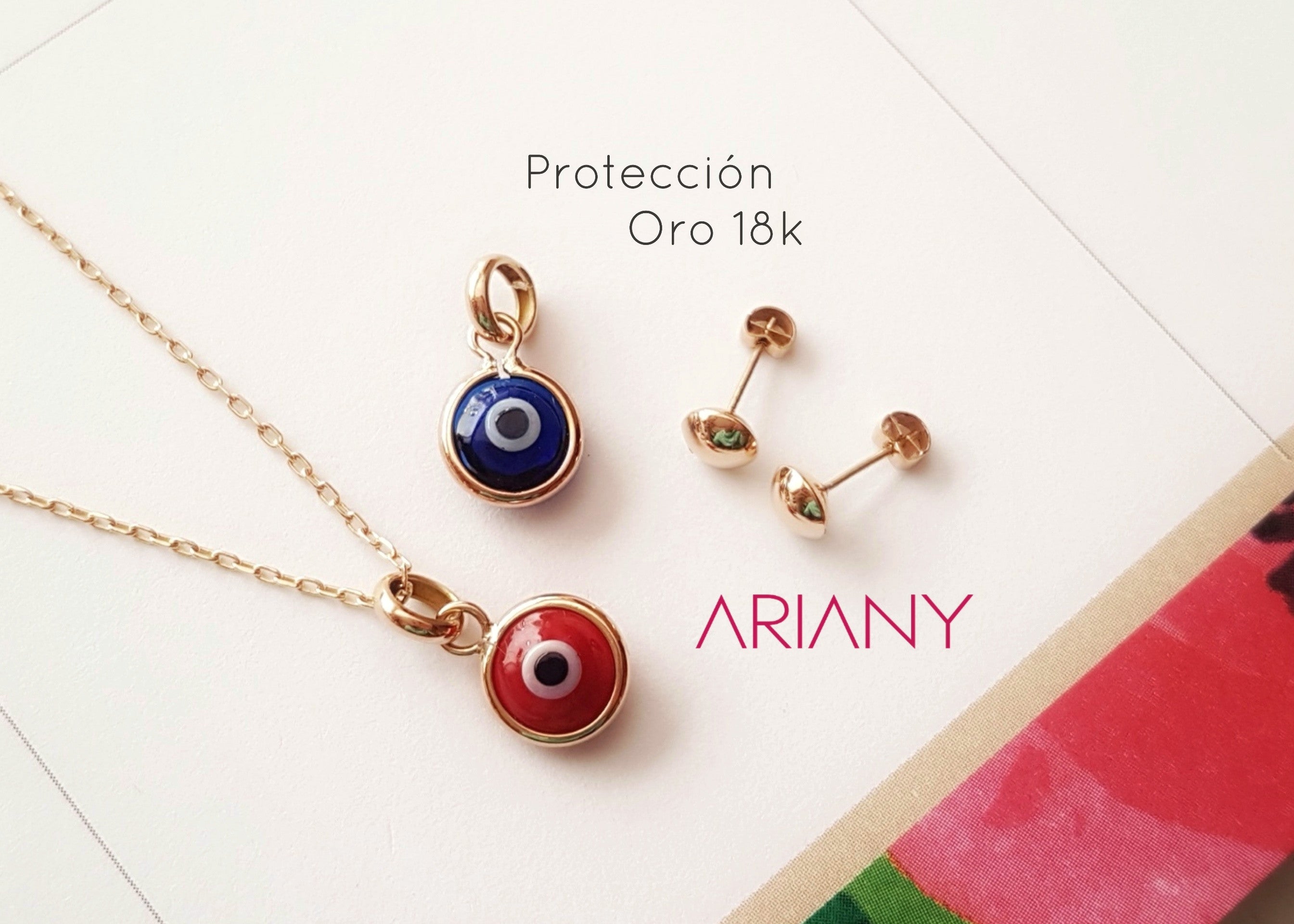 Dije Ojo Turco - Oro 18k