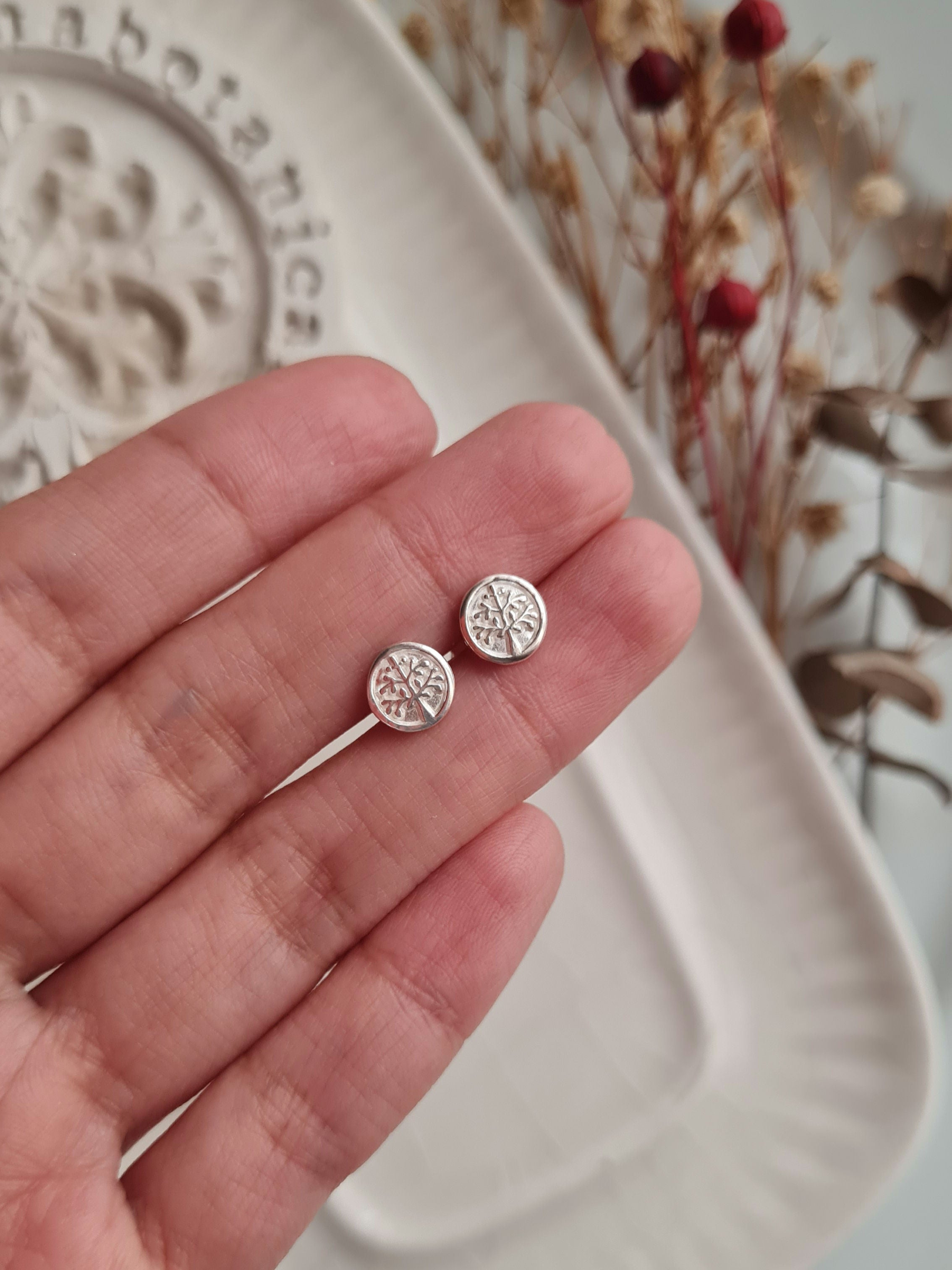 Aretes Arbol de la Vida - Plata 950