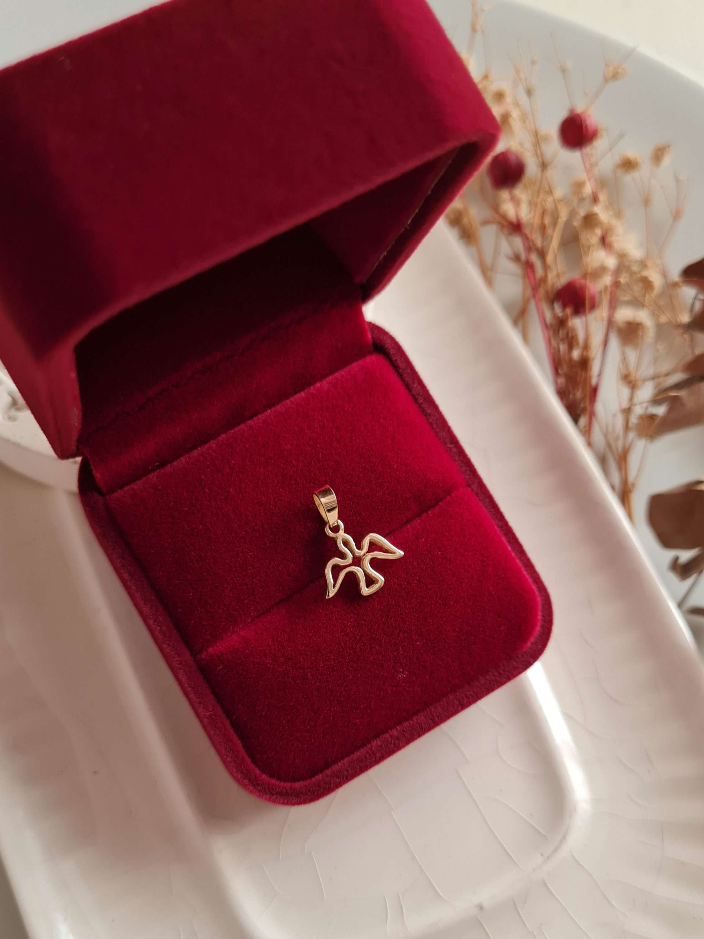 Dije Paloma Espiritu Santo - Oro 18k