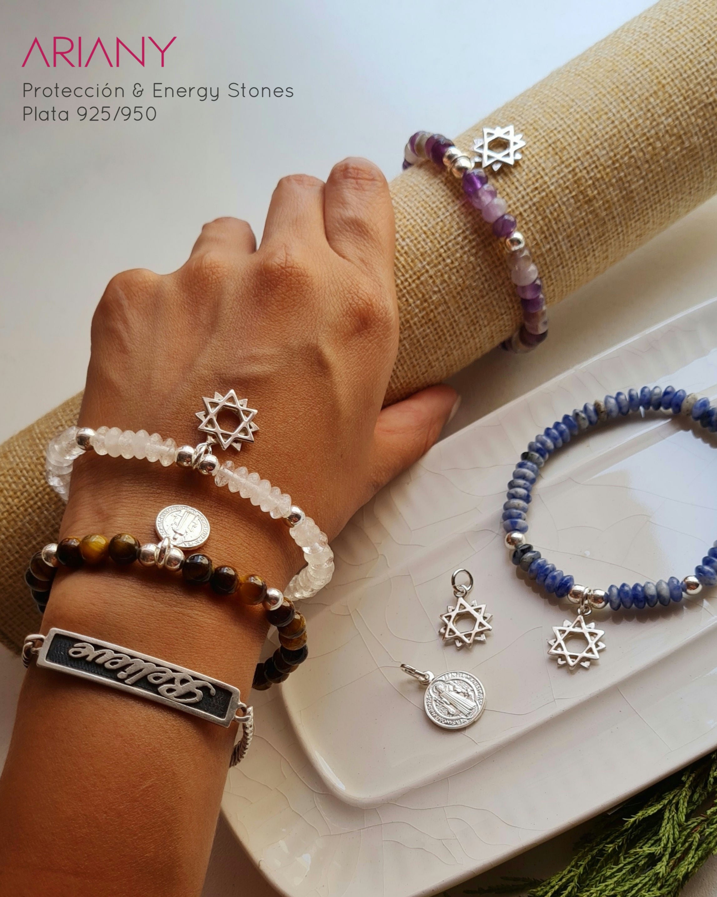 Pulsera Estrella 12 Puntas Energy - P950