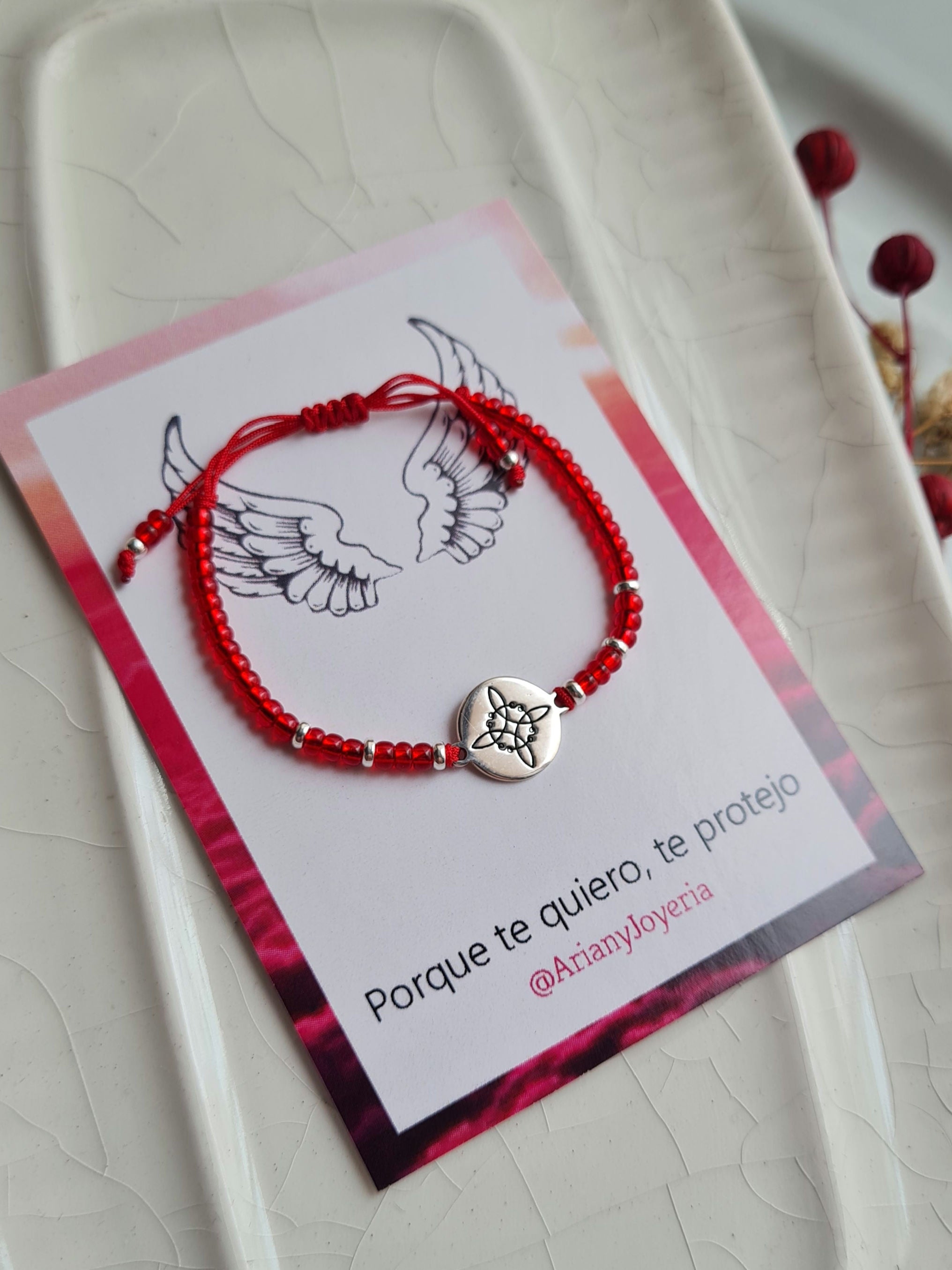 Pulsera Nudo de Bruja Redondo - P950