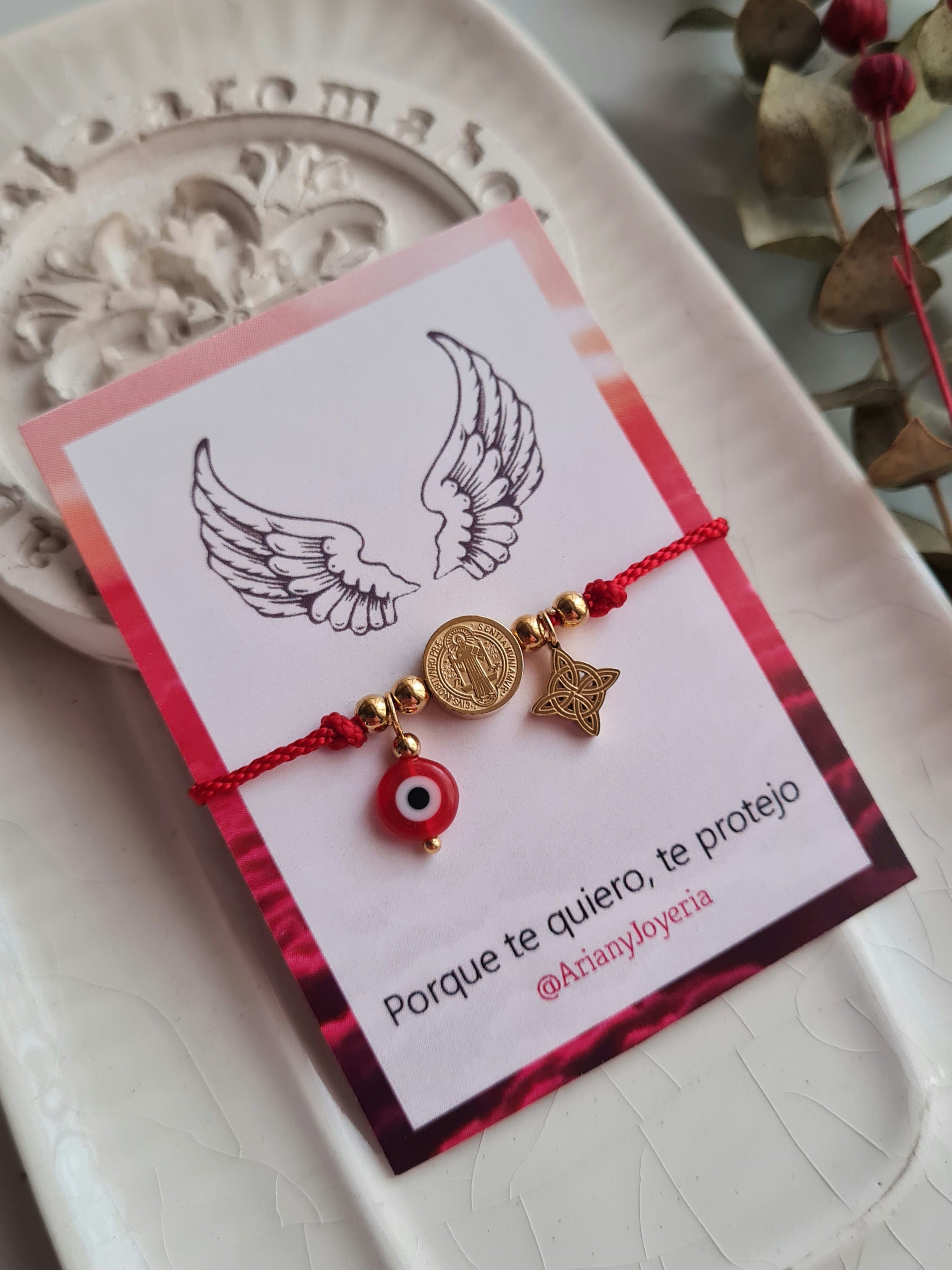 Pulsera San Benito Charms - Acero