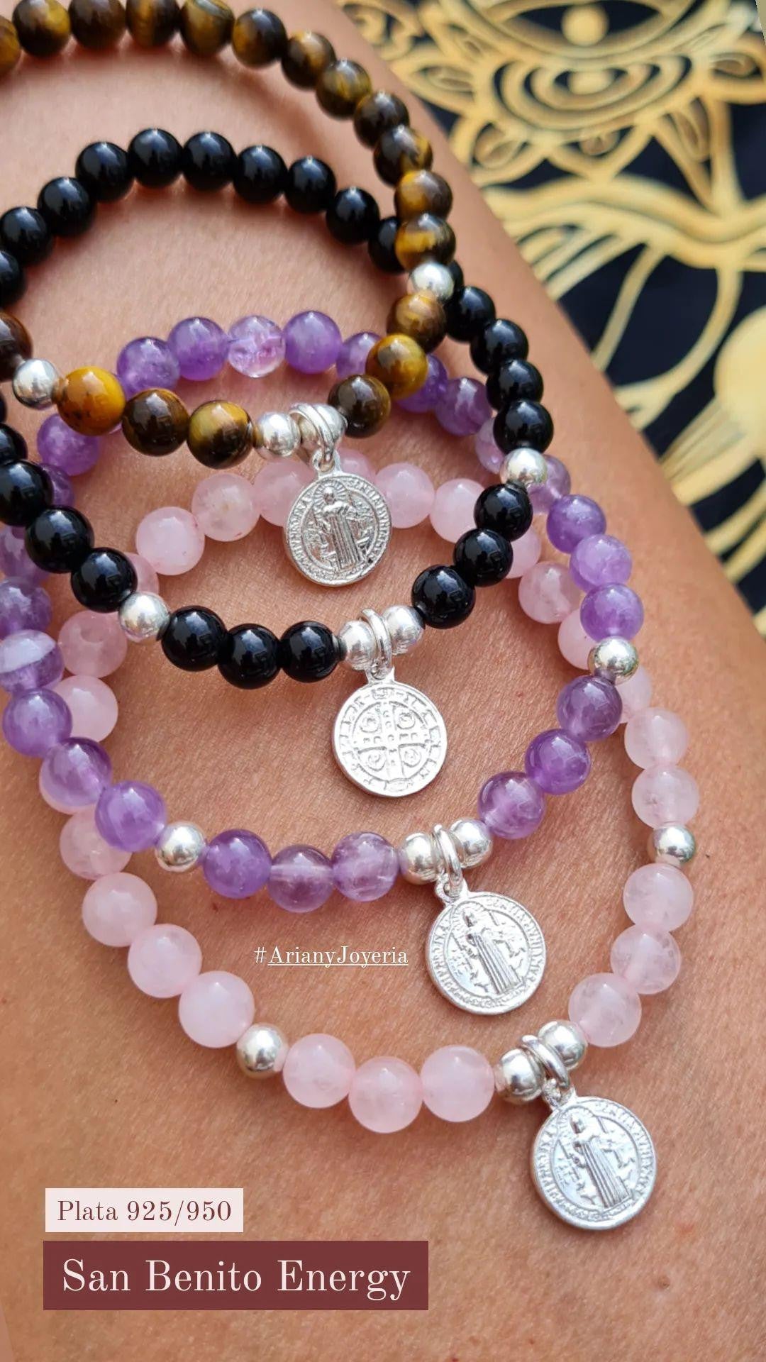 Pulsera San Benito Energy - Plata 925/950