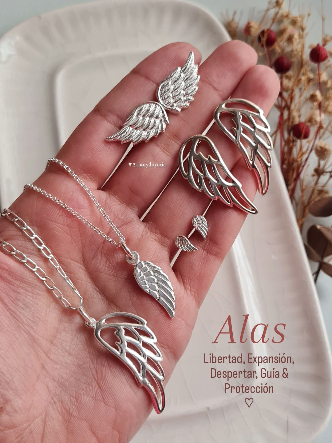 Anillo Alas Extendidas - P950