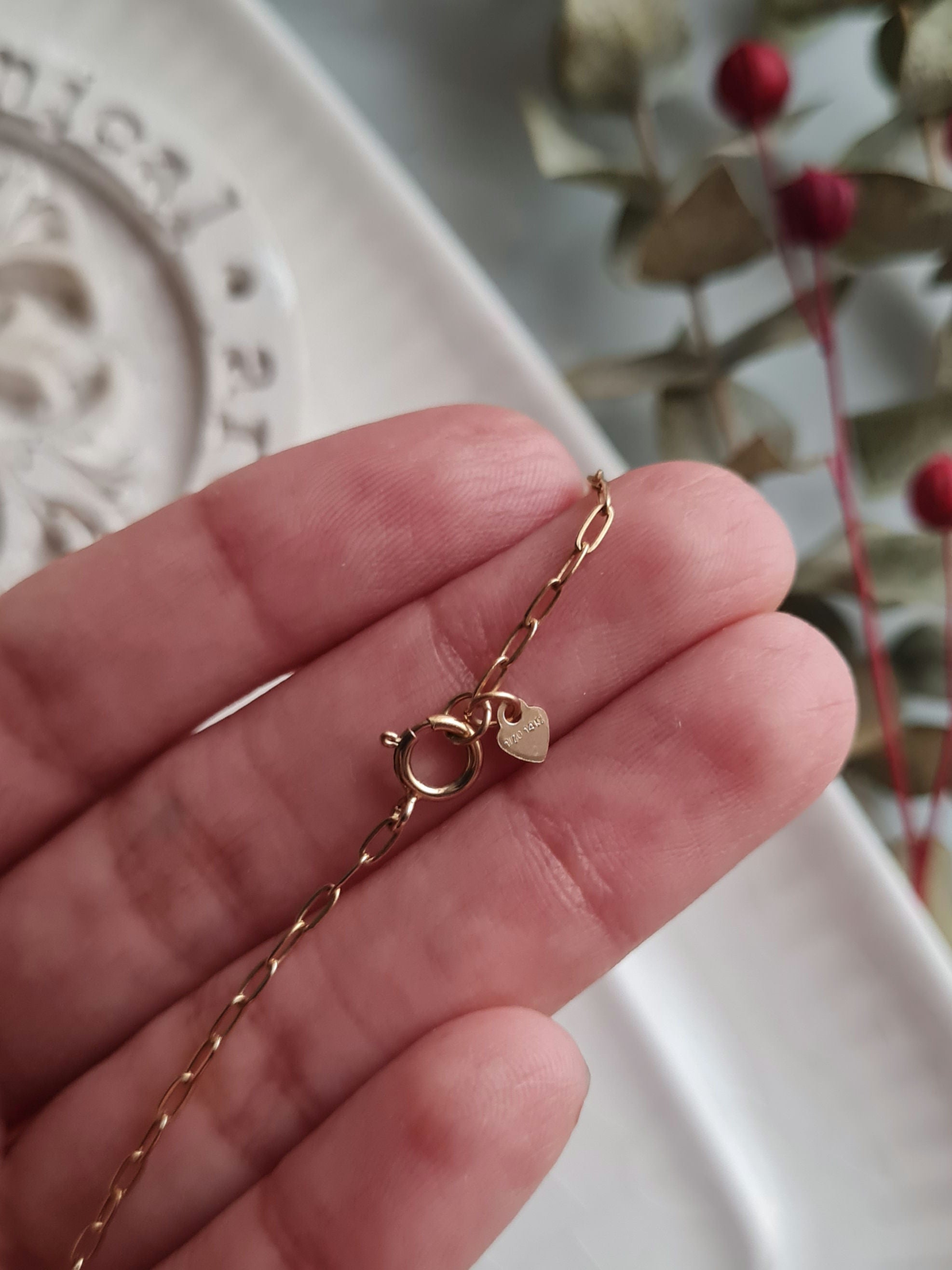 Cadena Eslabon - GF 14k