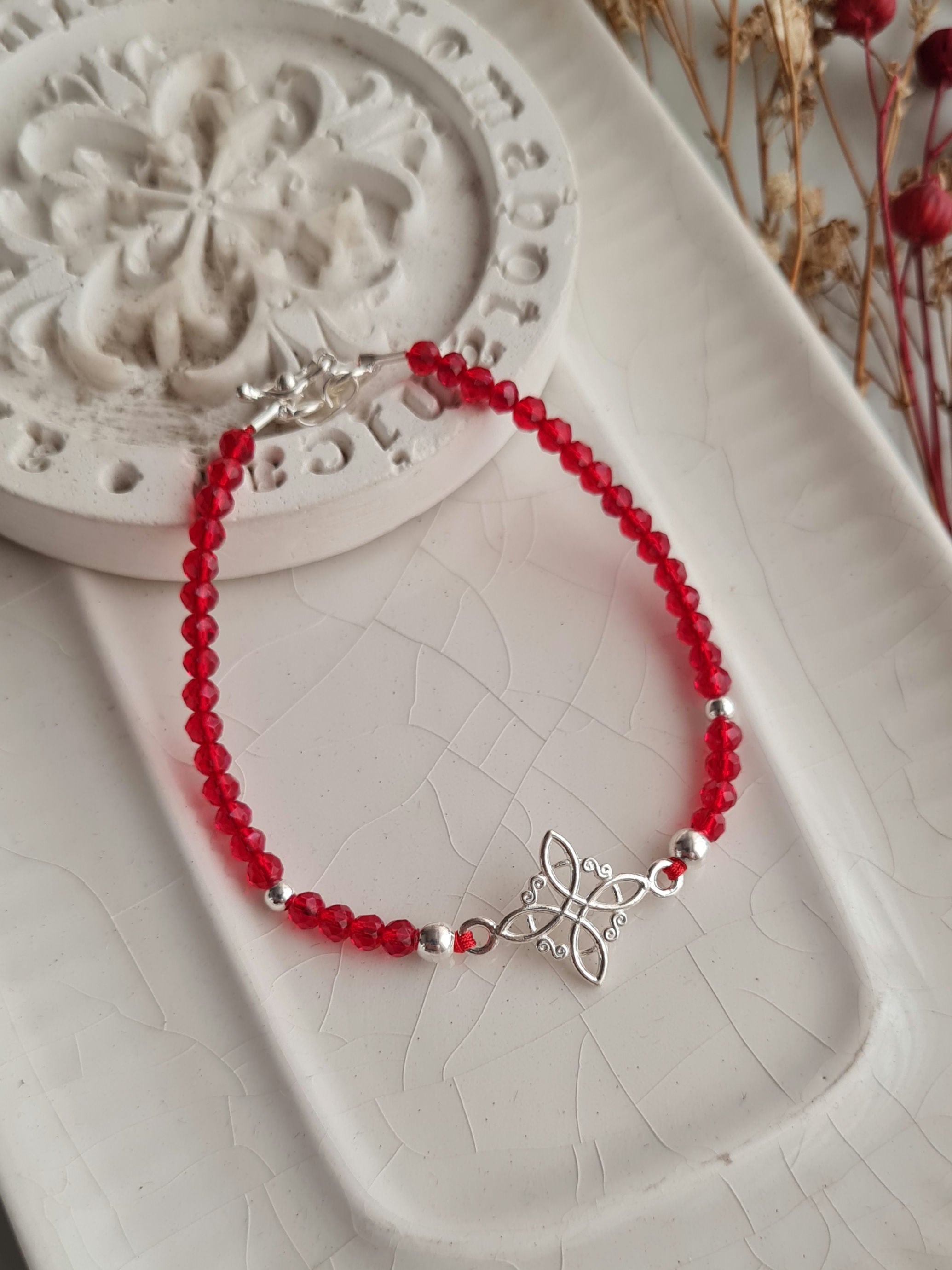Pulsera Nudo de Bruja Muranos - P950