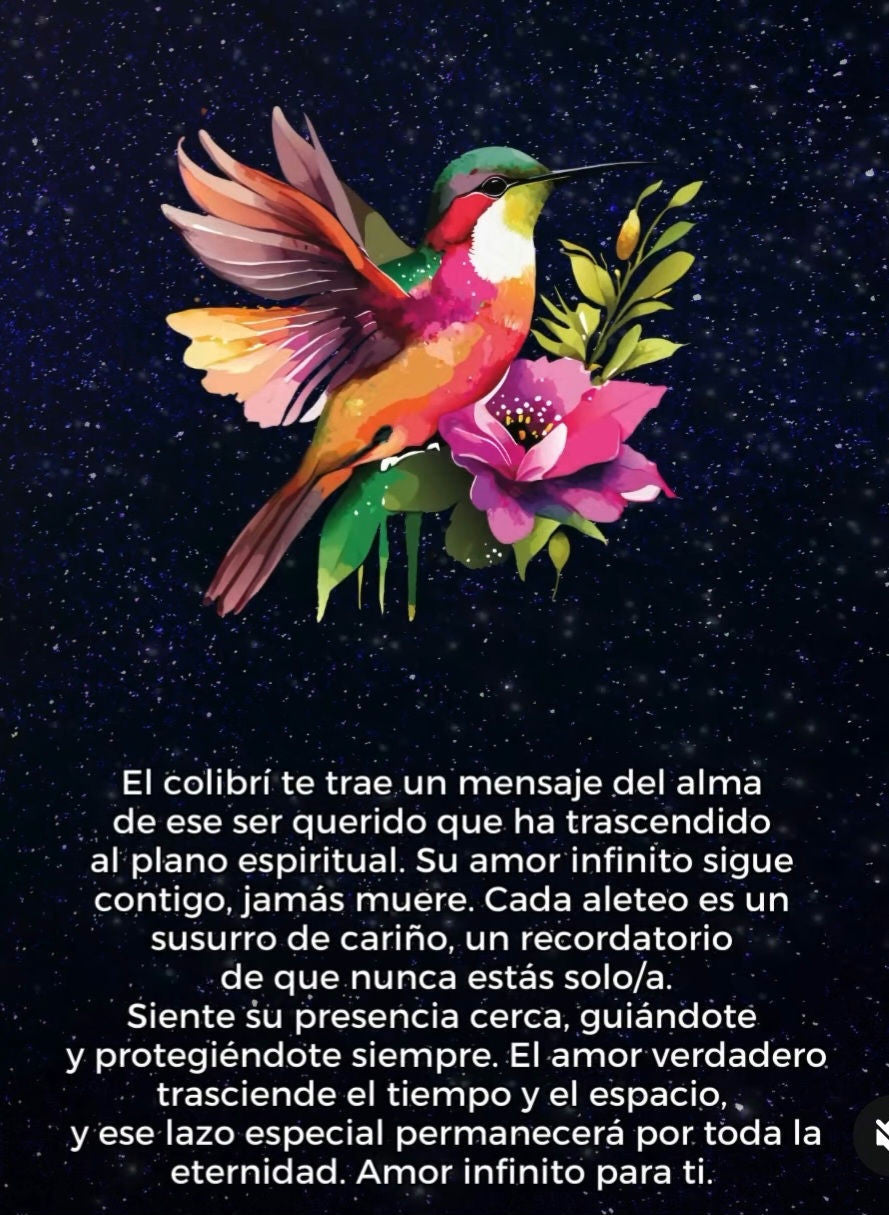 Dije Colibri - Oro 18k