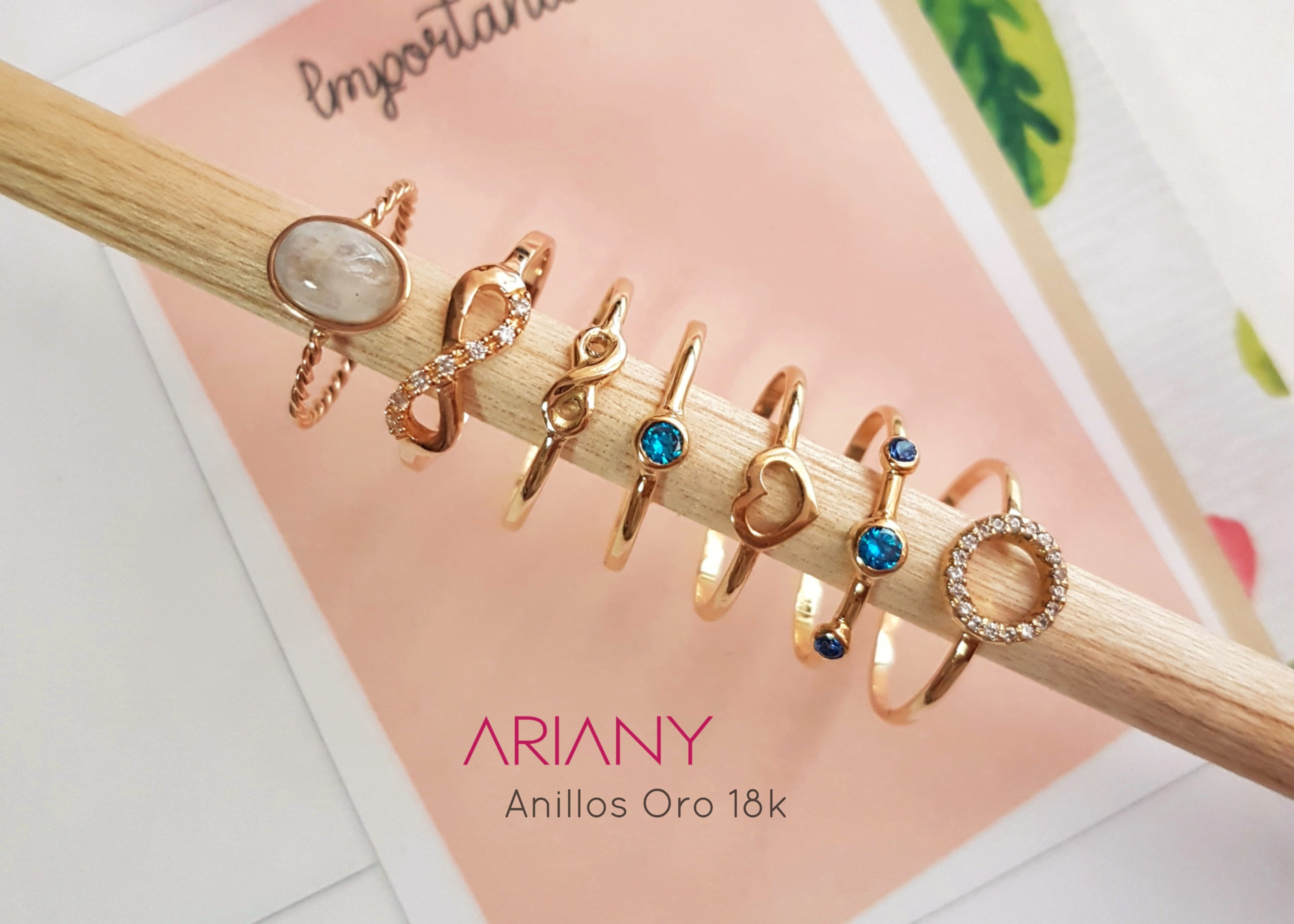 Anillo Infinito Lux - Oro 18k