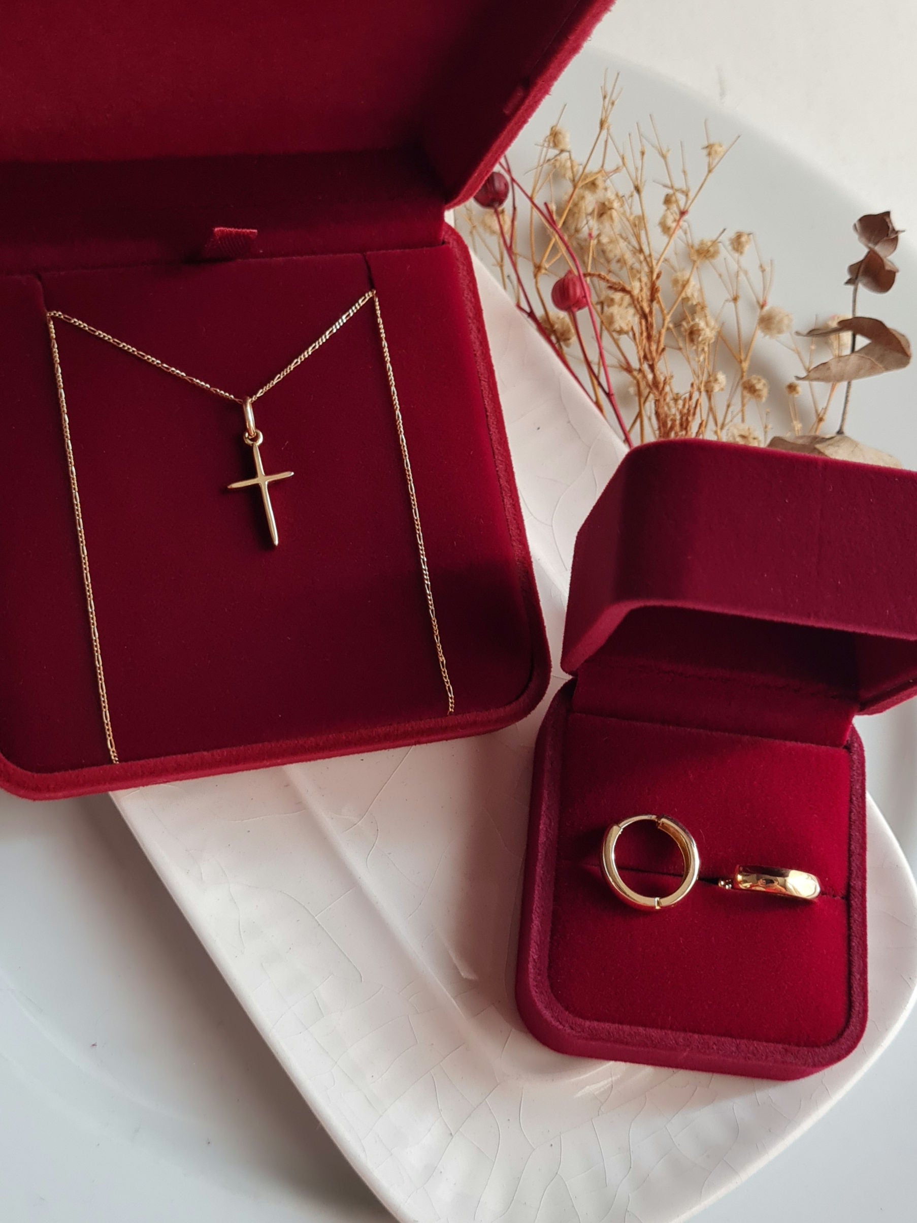 Dije Cruz Minimalista - Oro 18k
