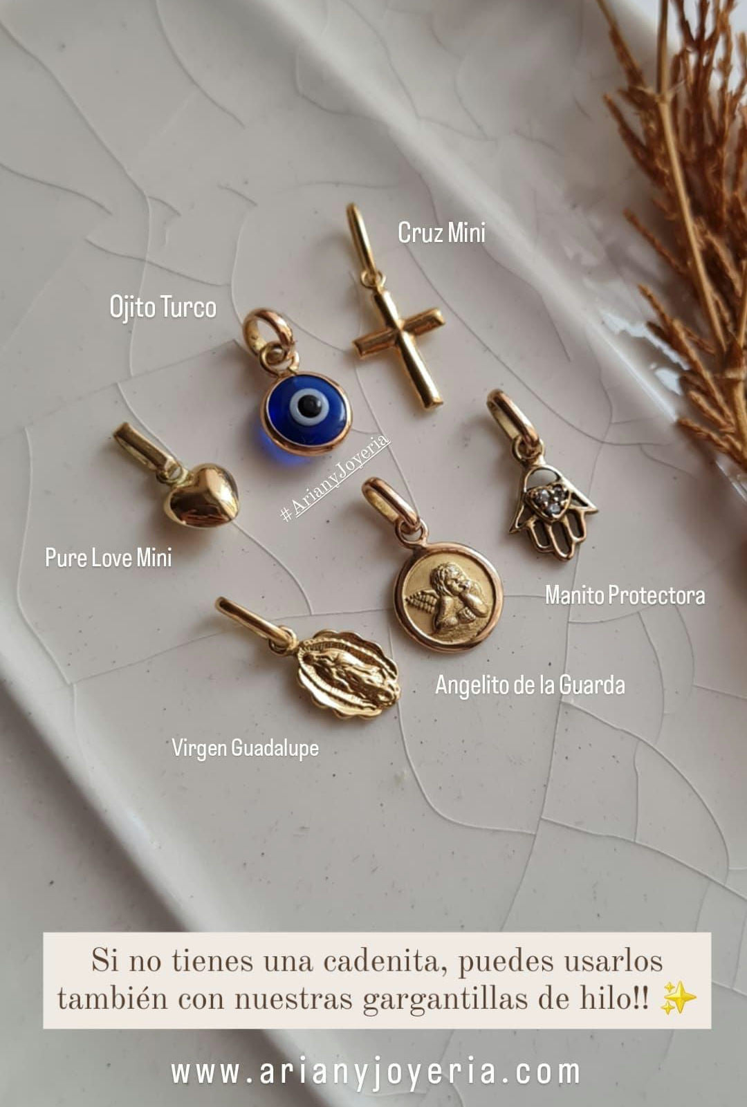 Dije Ojo Turco - Oro 18k