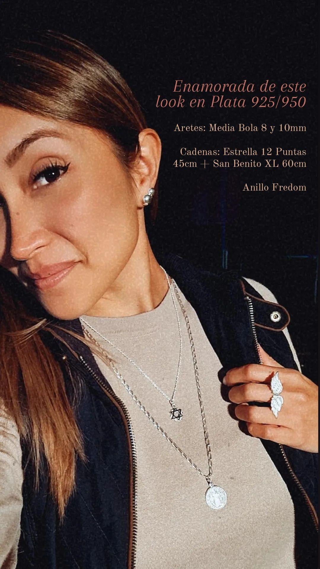 Arete Media Bola - Plata 925