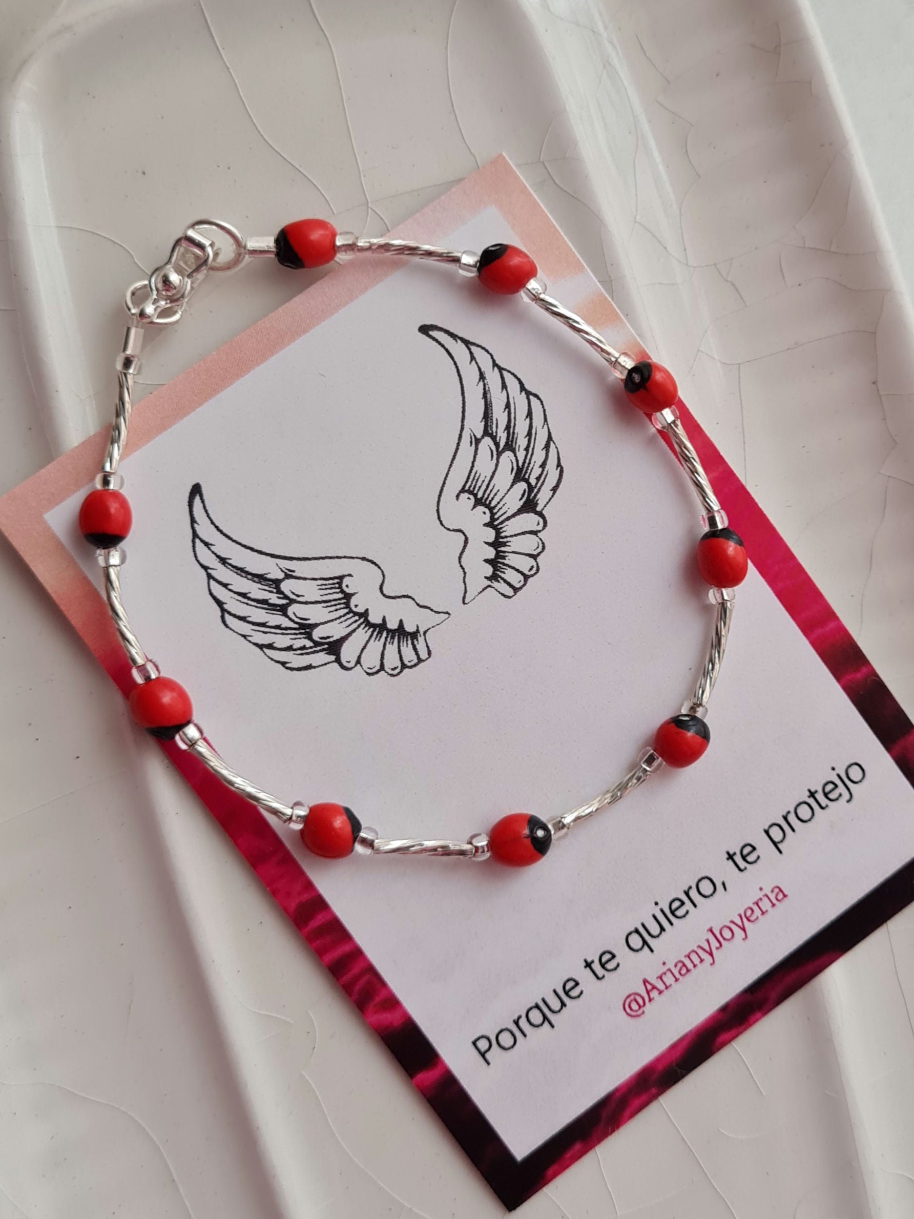 Pulsera Canutto & Huayruros - Plata 950