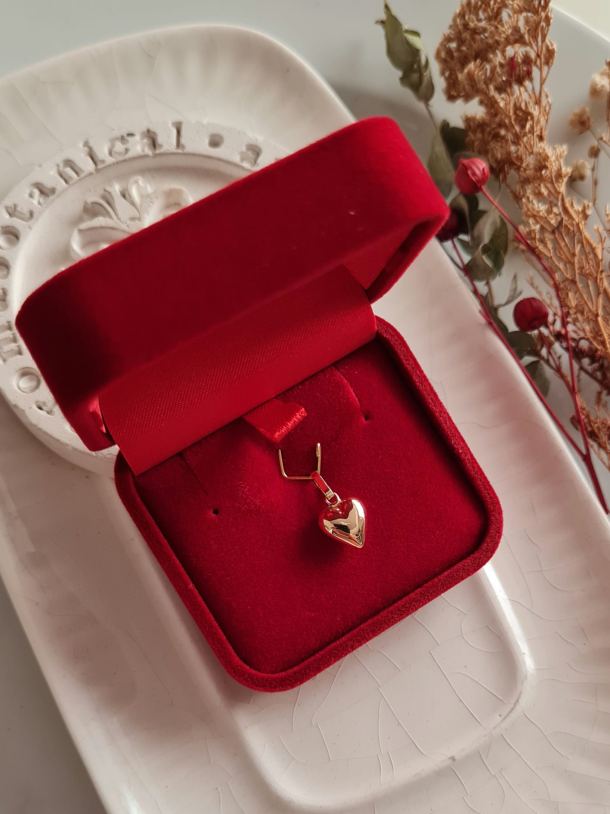 Dije Corazon Bombacho Classic - Oro 18k