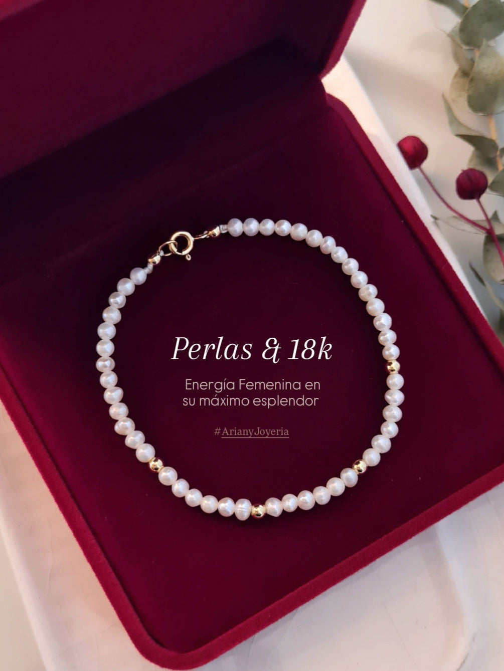 Pulsera Perlas Classic - Oro 18k